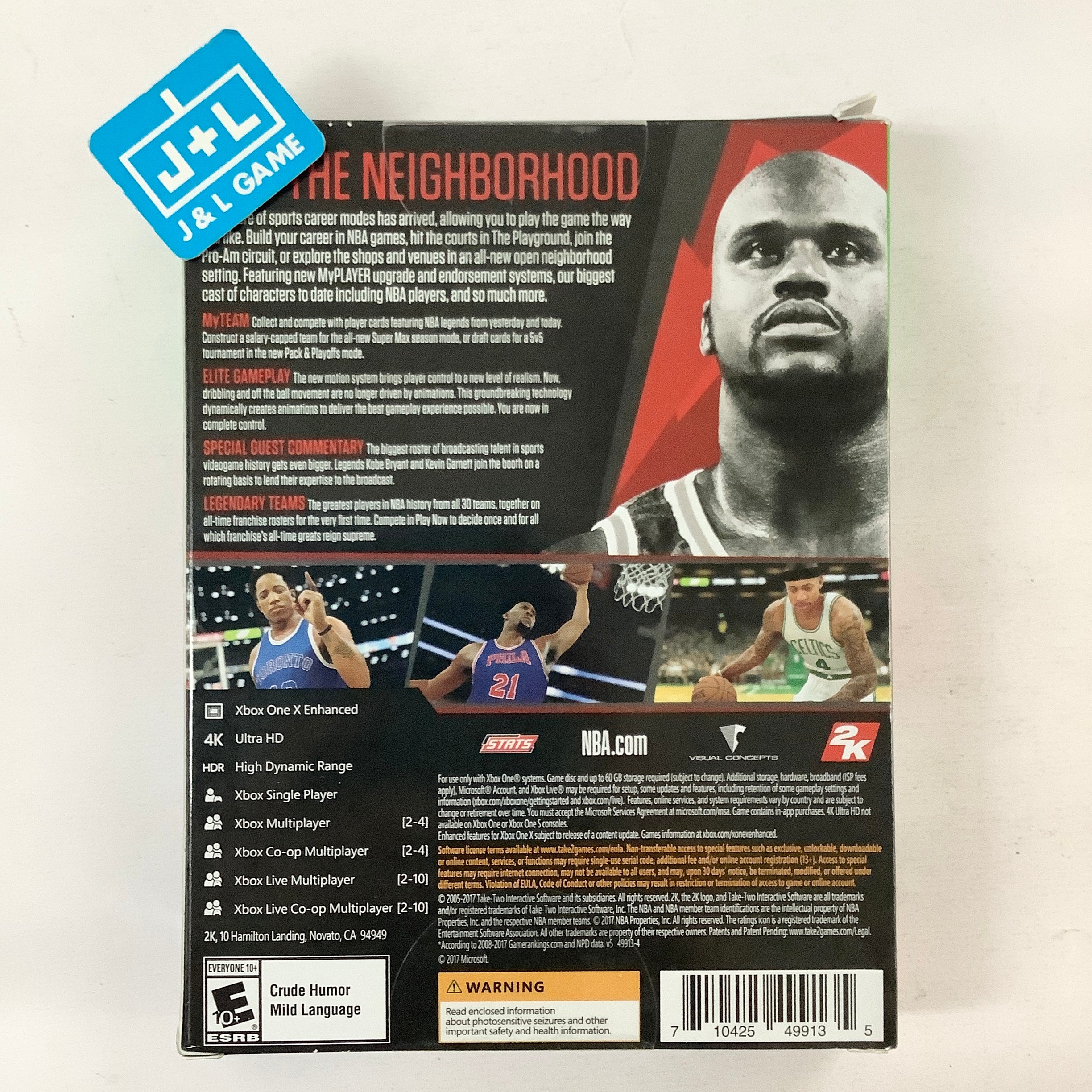 NBA 2K18 (Legend Edition) - (XB1) Xbox One Video Games 2K   