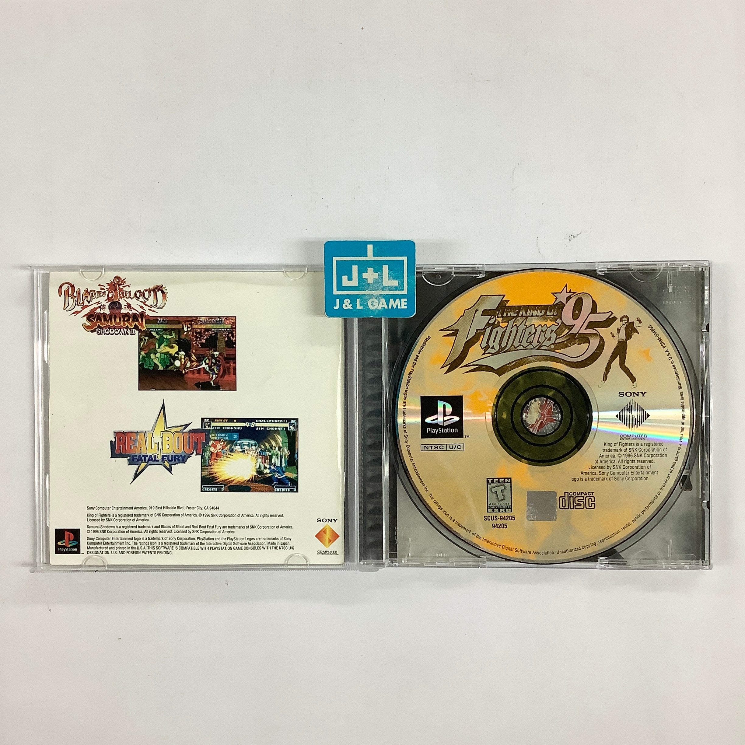 The King of Fighters '95 - (PS1) PlayStation 1 [Pre-Owned] Video Games SNK   