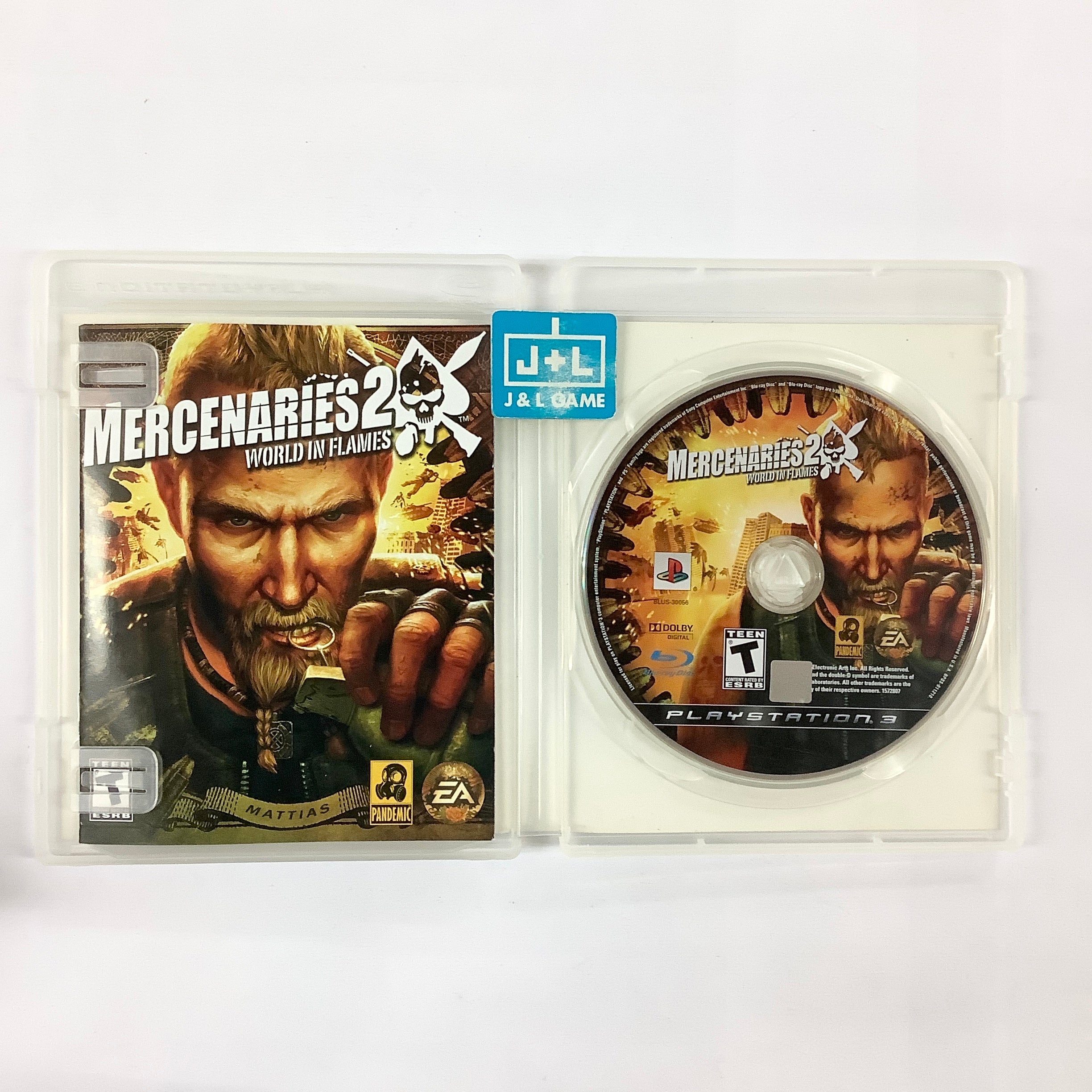 Mercenaries 2: World in Flames - (PS3) PlayStation 3 [Pre-Owned] Video Games Electronic Arts   