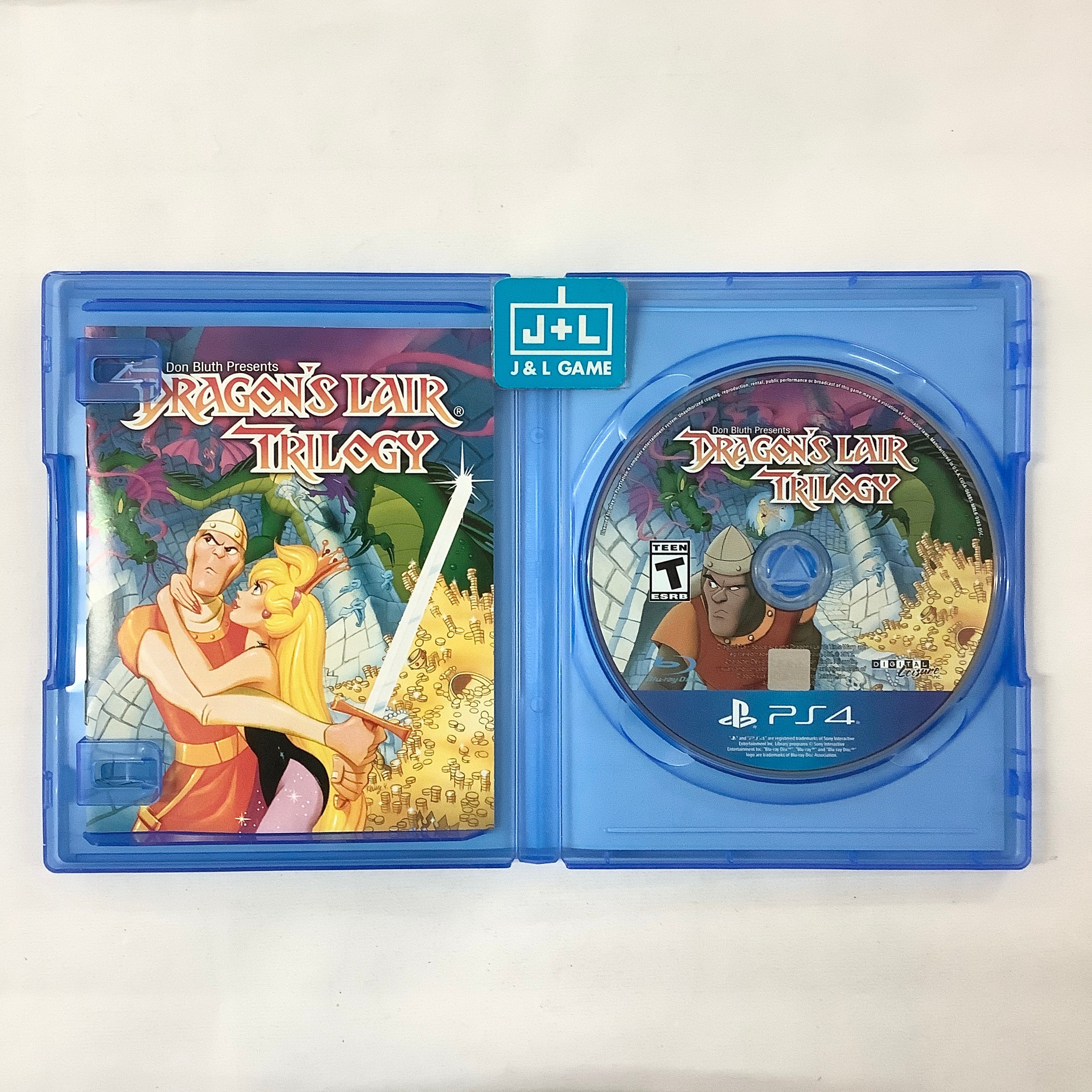 Dragon's Lair Trilogy (Limited Run #183) - (PS4) PlayStation 4 [Pre-Owned] Video Games Limited Run Games   