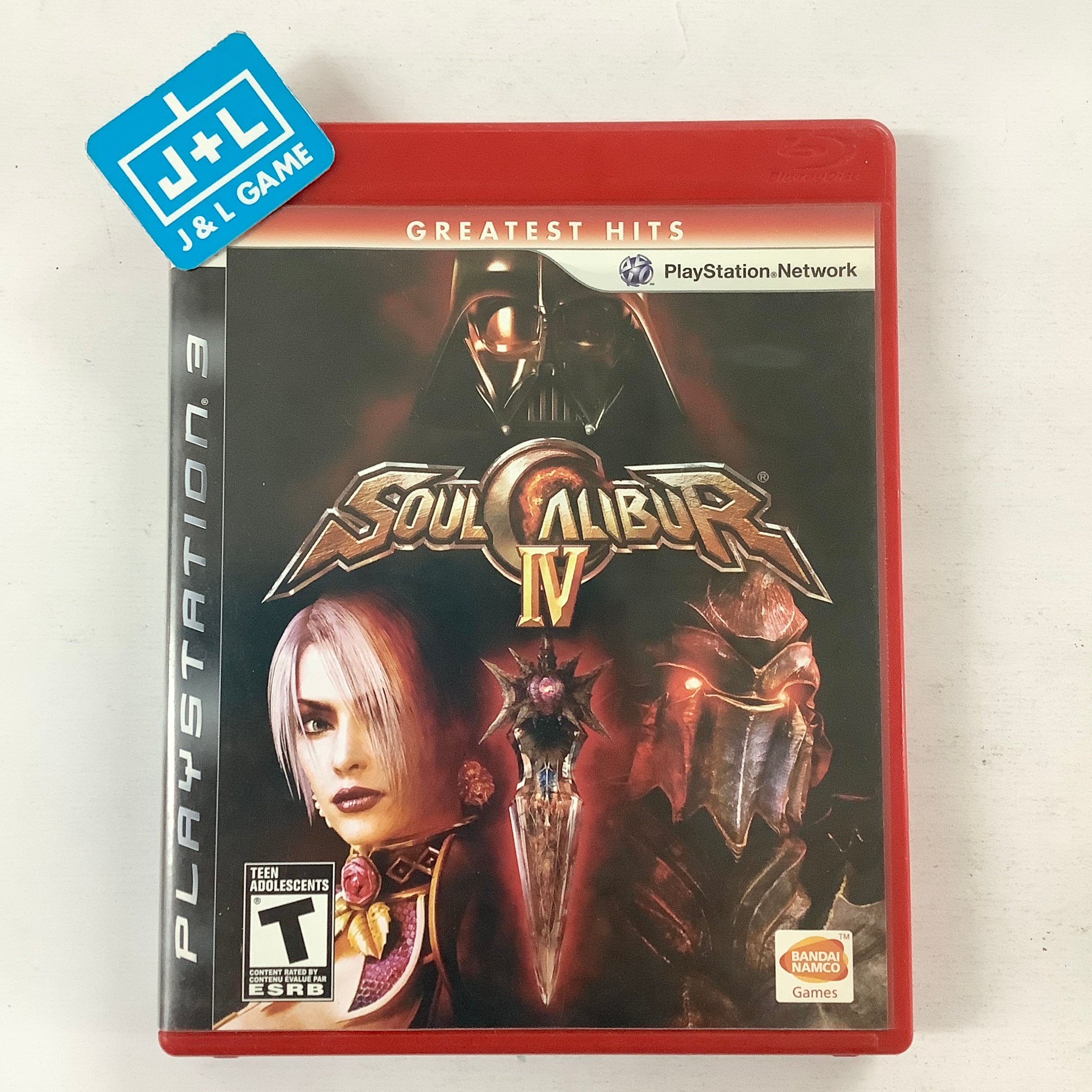 SoulCalibur IV (Greatest Hits) - (PS3) PlayStation 3 [Pre-Owned] Video Games Namco Bandai Games   