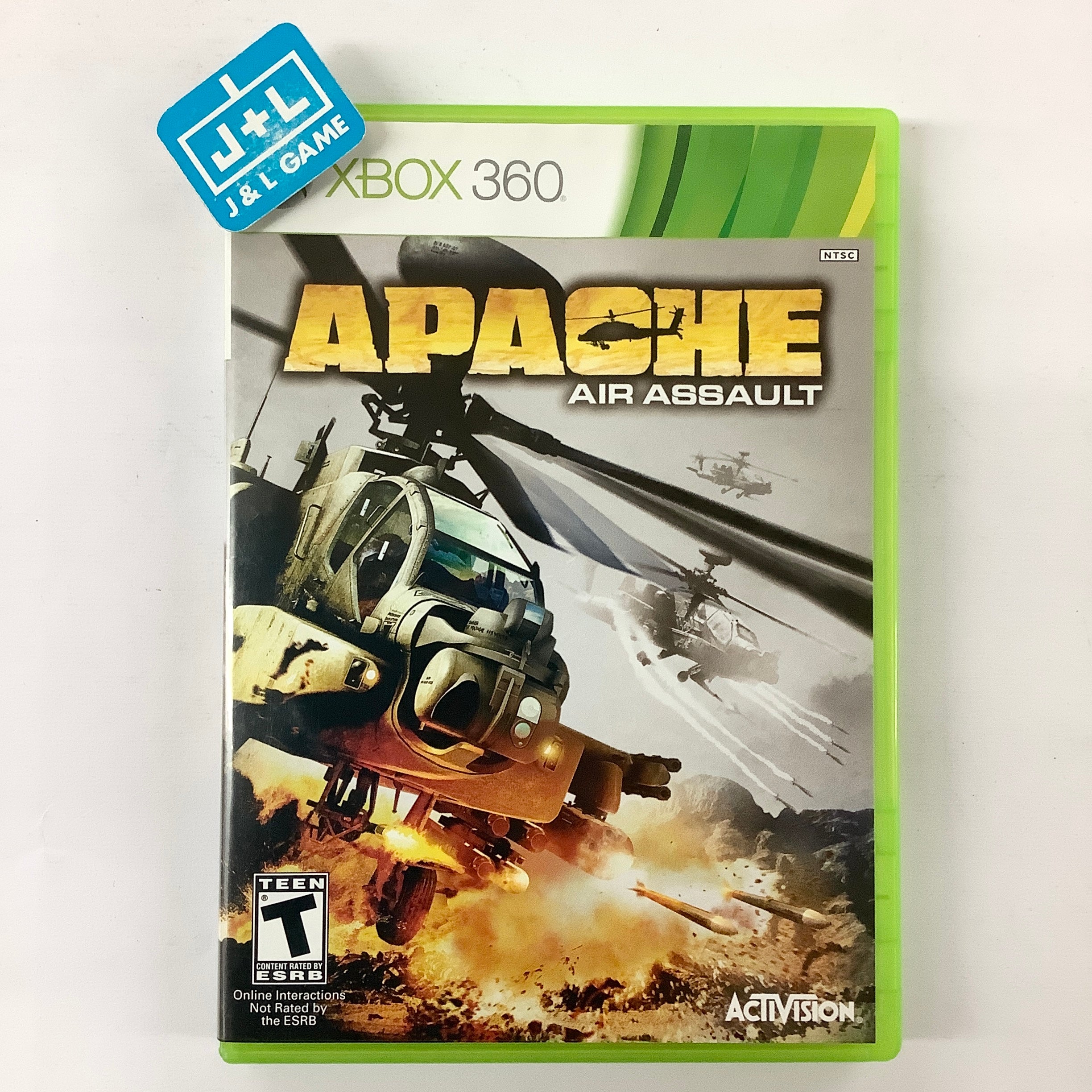 Apache: Air Assault - Xbox 360 [Pre-Owned] Video Games Activision   