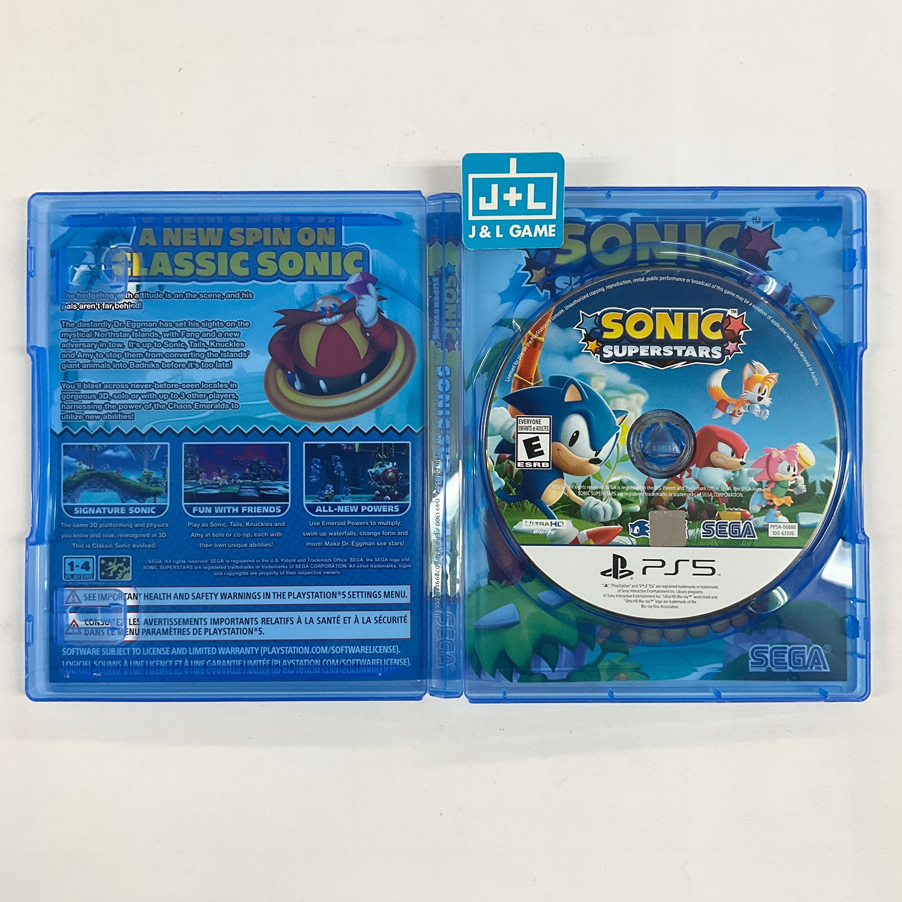 Sonic Superstars - (PS5) PlayStation 5 [Pre-Owned] Video Games SEGA   