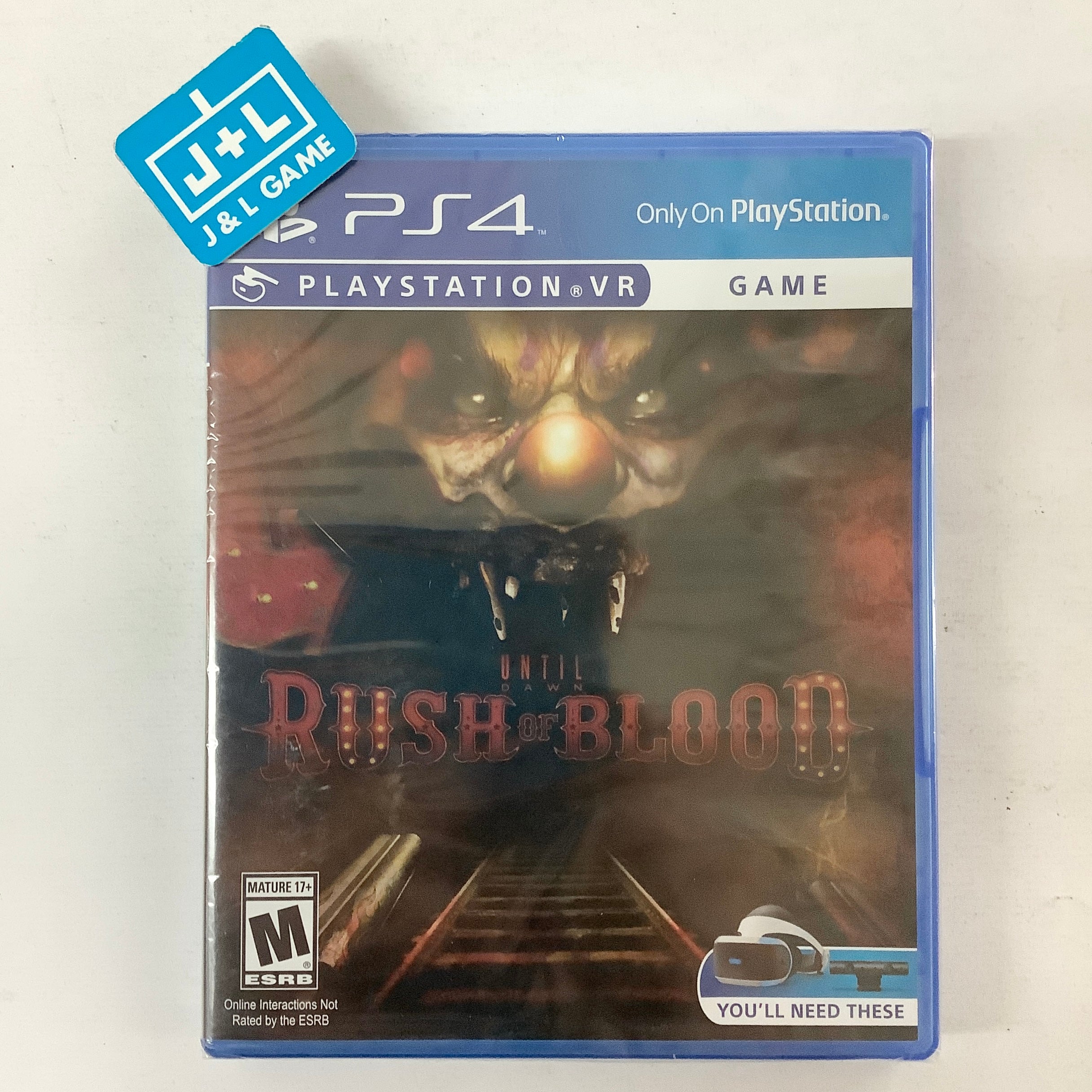 Until Dawn: Rush of Blood (PlayStation VR) - (PS4) PlayStation 4 Video Games Sony Interactive Entertainment   