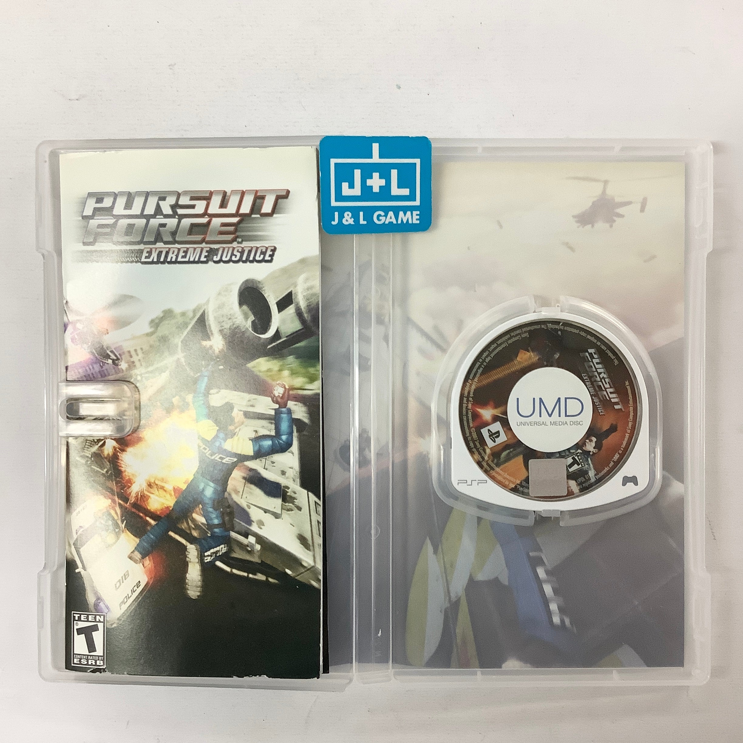 Pursuit Force: Extreme Justice - Sony PSP [Pre-Owned] Video Games SCEA   