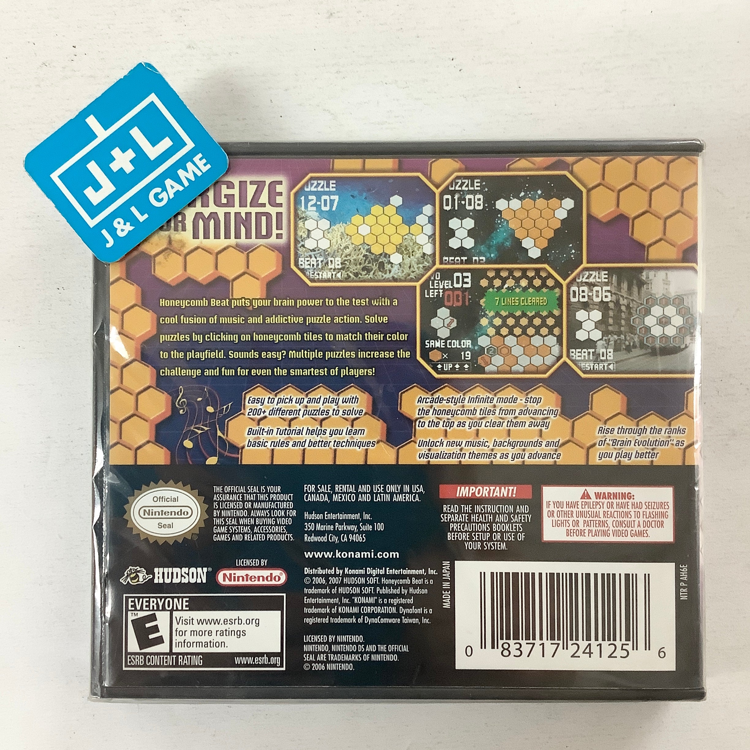 Honeycomb Beat - (NDS) Nintendo DS Video Games Hudson   