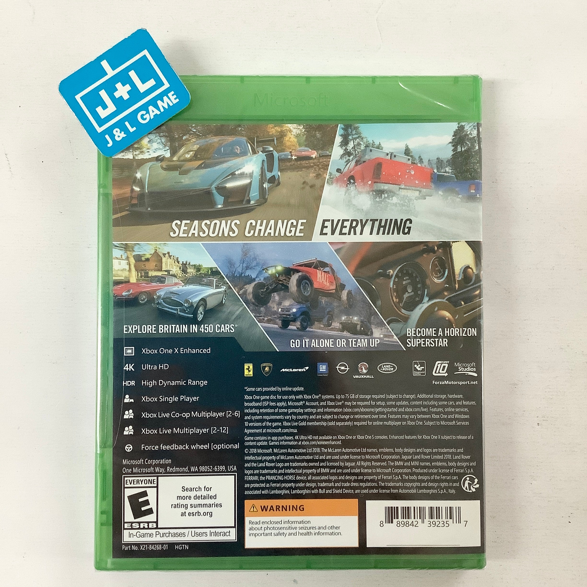 Forza Horizon 4 – (XB1) Xbox One Video Games Microsoft   