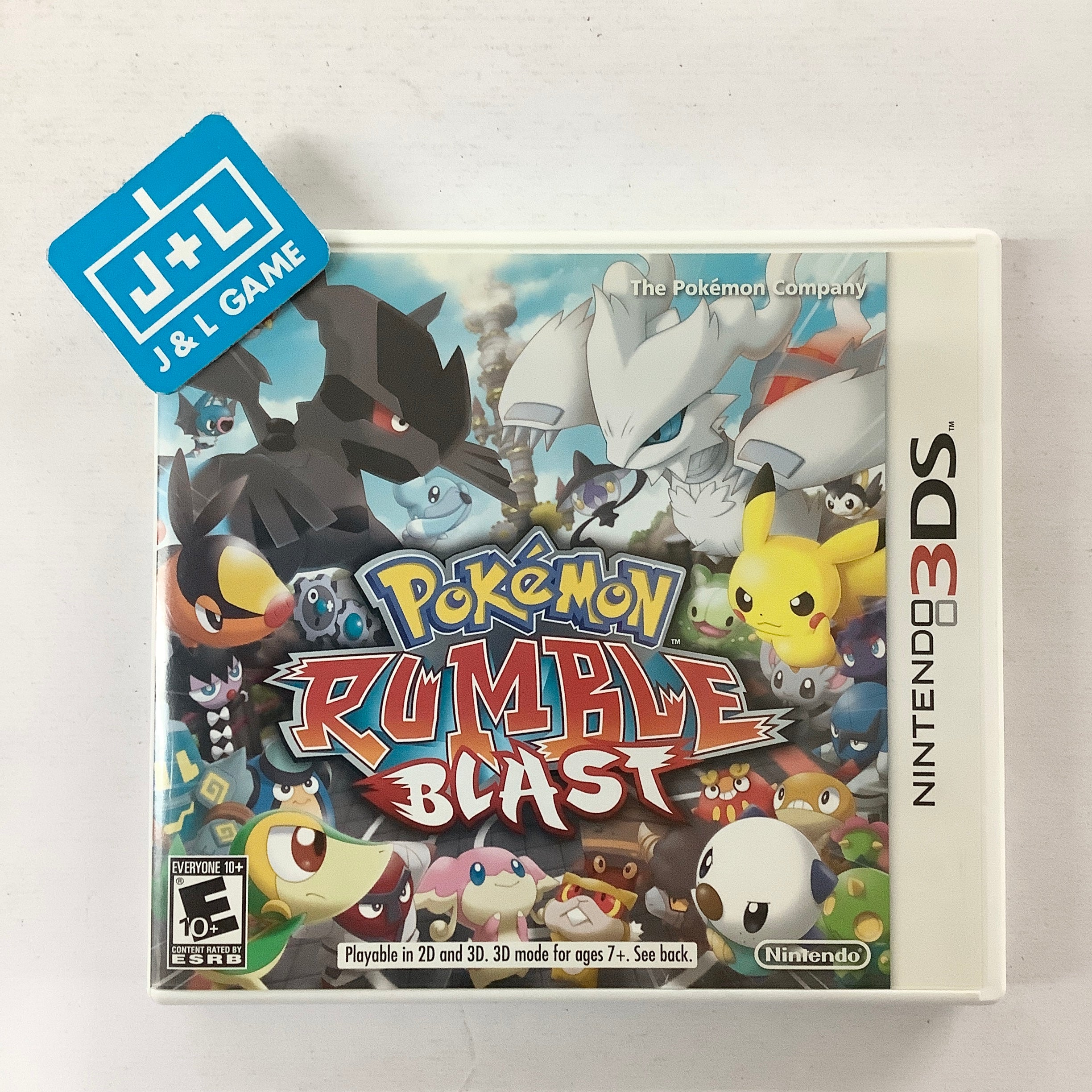 Pokemon Rumble Blast - Nintendo 3DS [Pre-Owned] Video Games Nintendo   