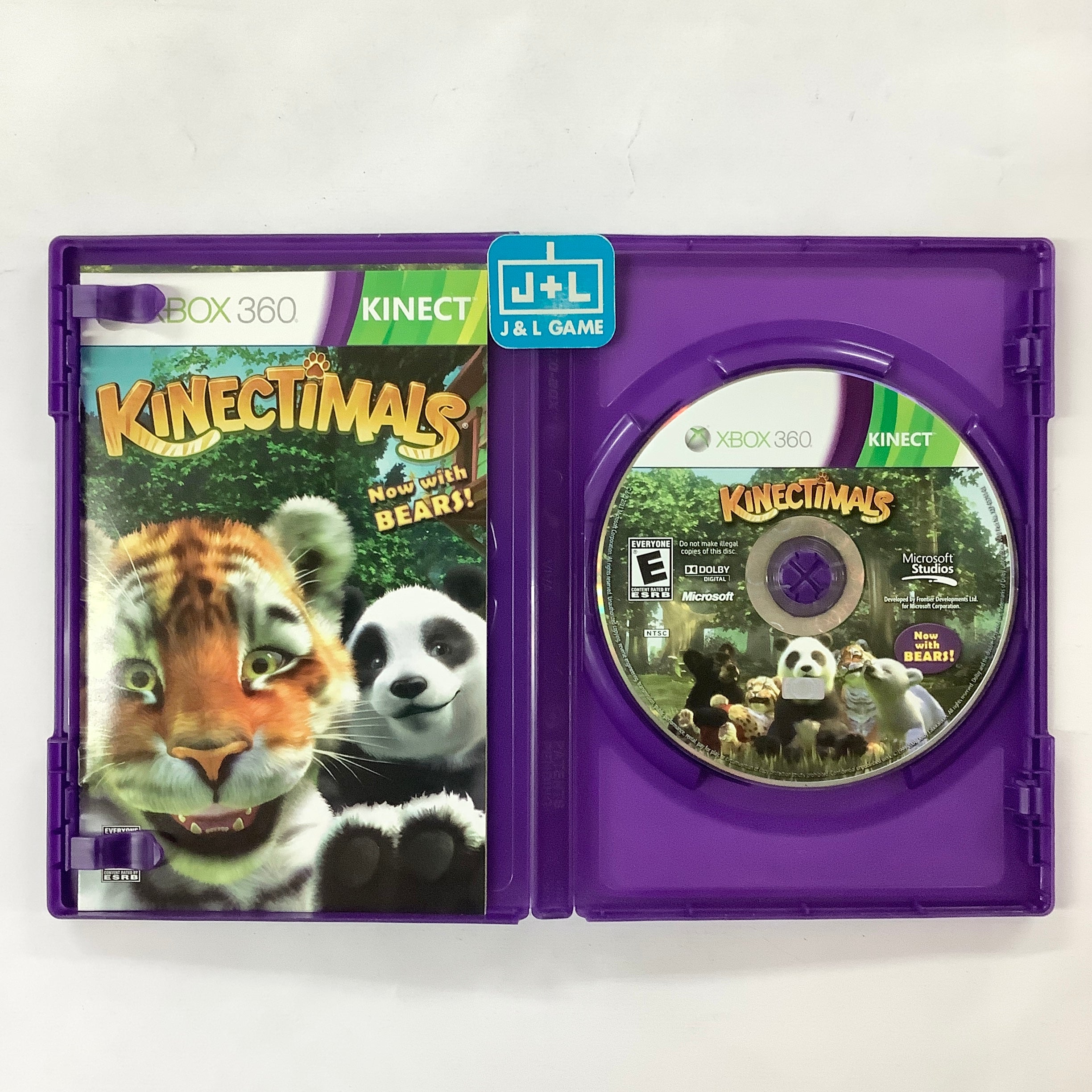 Kinectimals: Now with Bears! (Kinect Required) - Xbox 360 [Pre-Owned] Video Games Microsoft Game Studios   