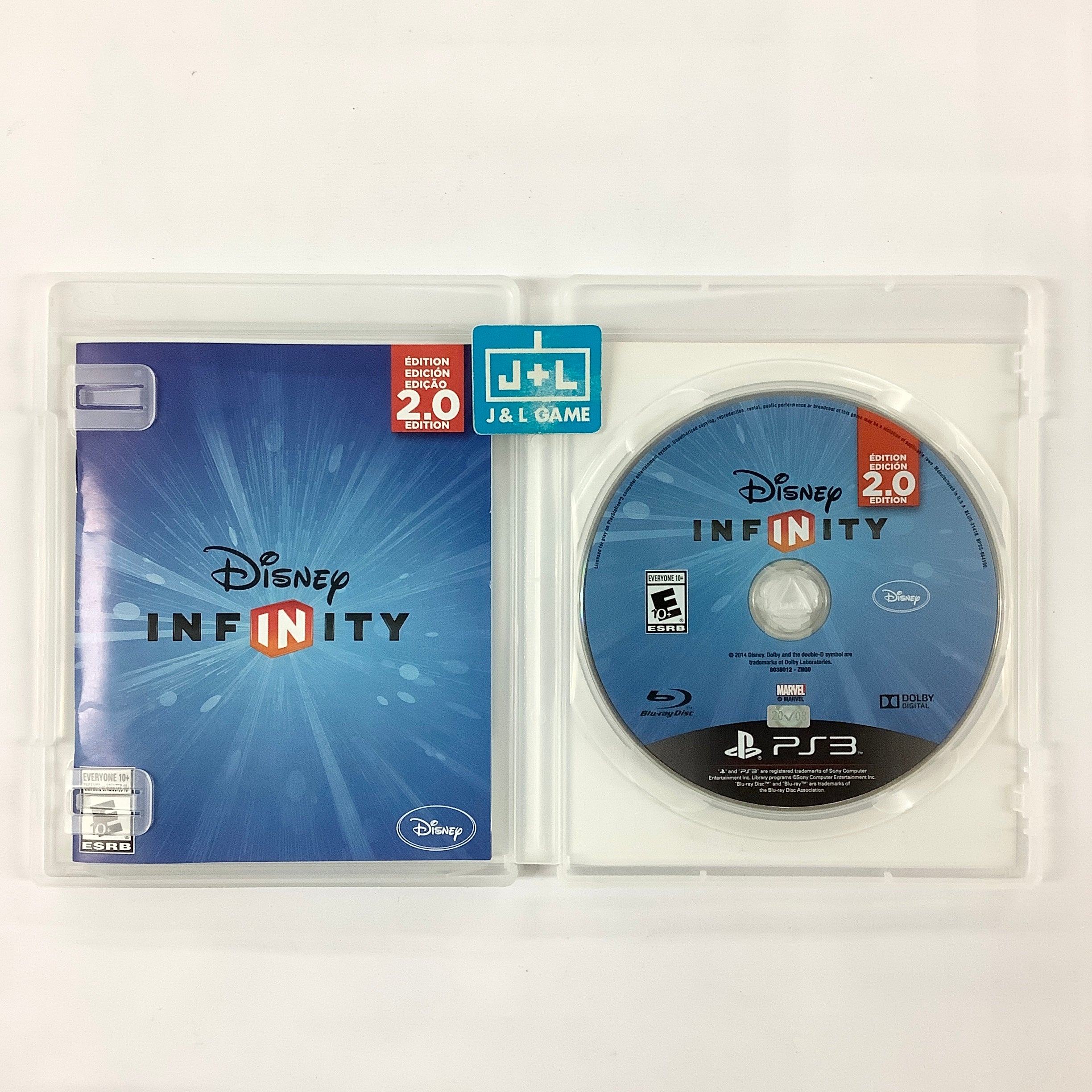 Disney Infinity 2.0 (Game Only) - (PS3) PlayStation 3 [Pre-Owned] Video Games Disney Interactive Studios   