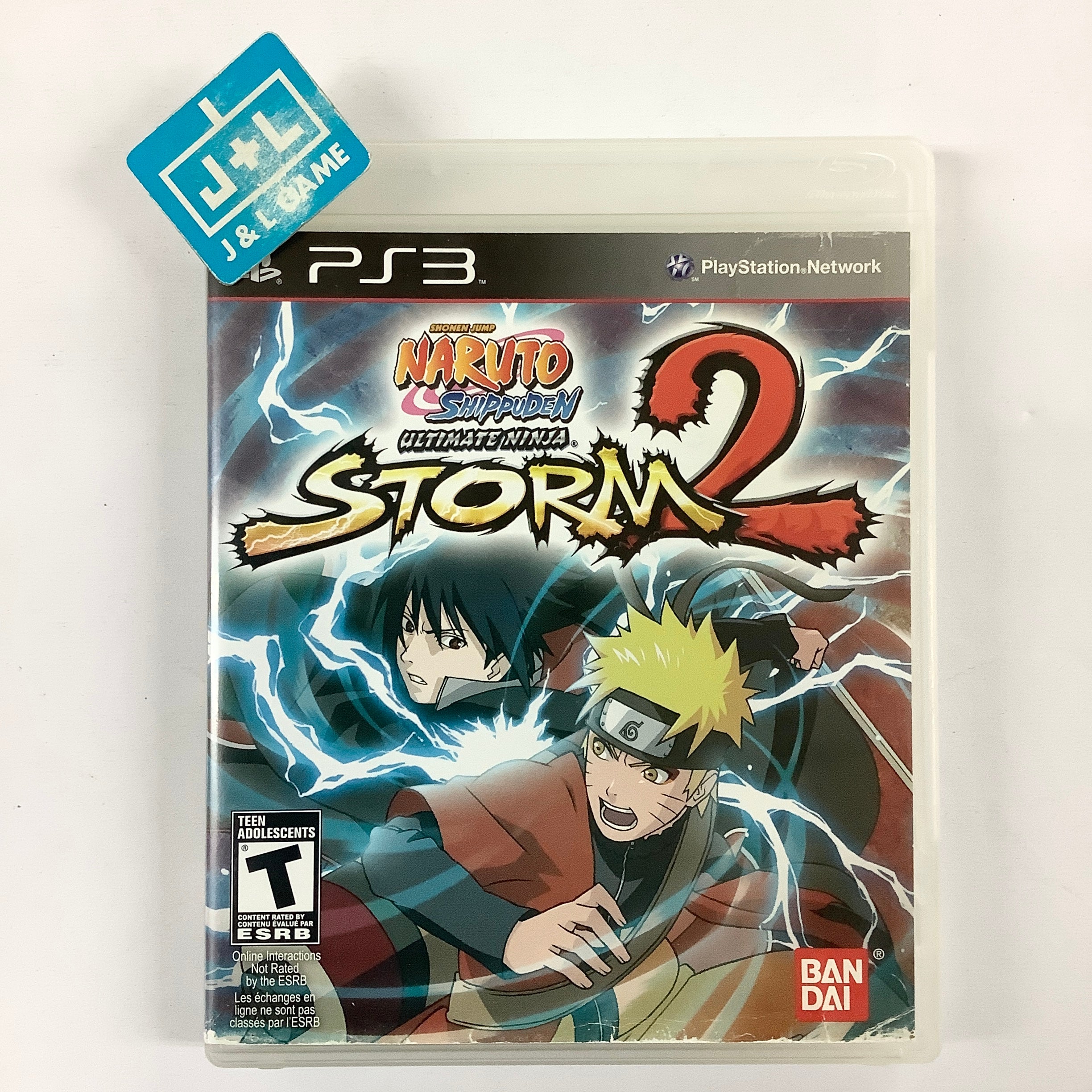 Naruto Shippuden: Ultimate Ninja Storm 2 - (PS3) PlayStation 3 [Pre-Owned] Video Games Namco Bandai Games   