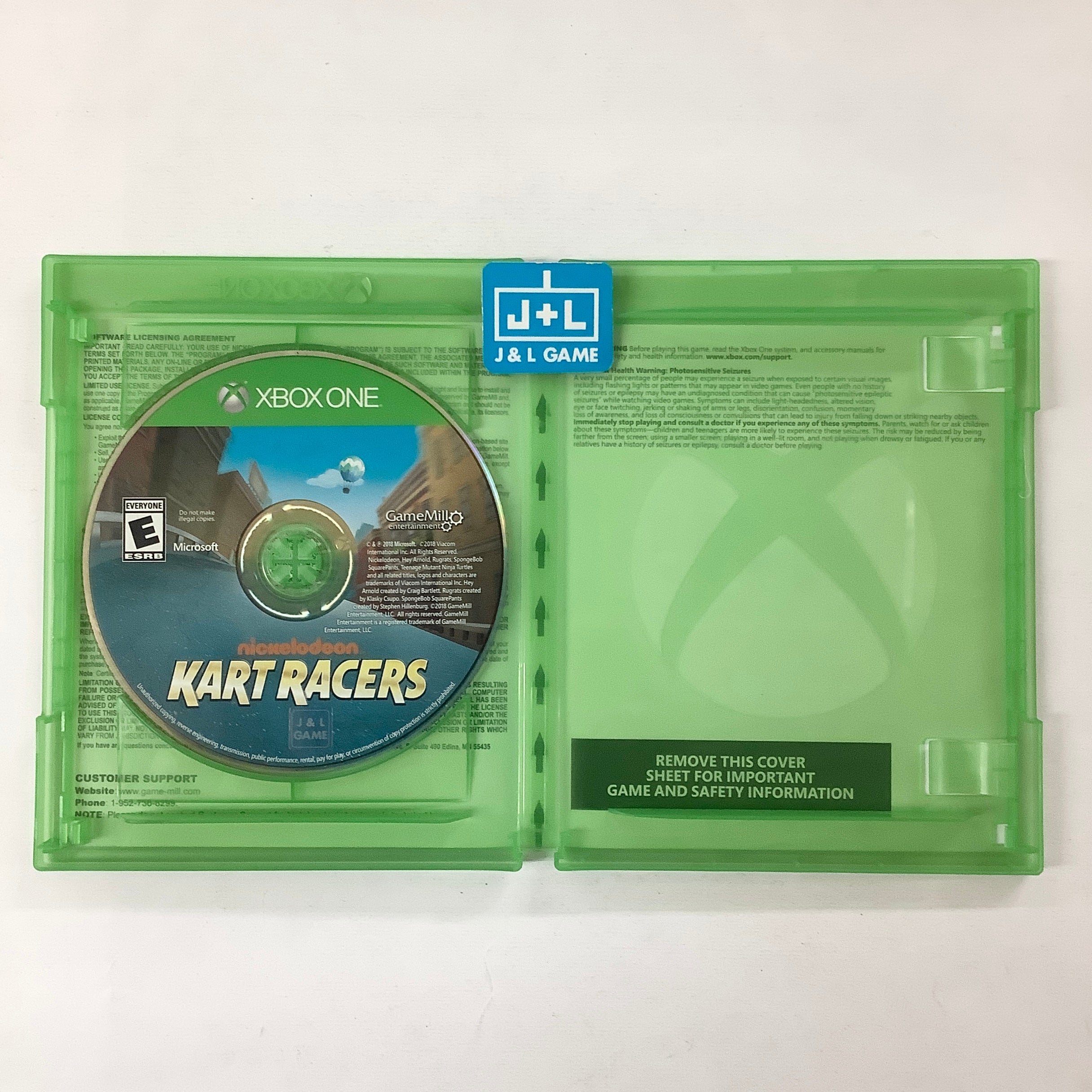 Nickelodeon Kart Racers - (XB1) Xbox One [Pre-Owned] Video Games GameMill Entertainment   