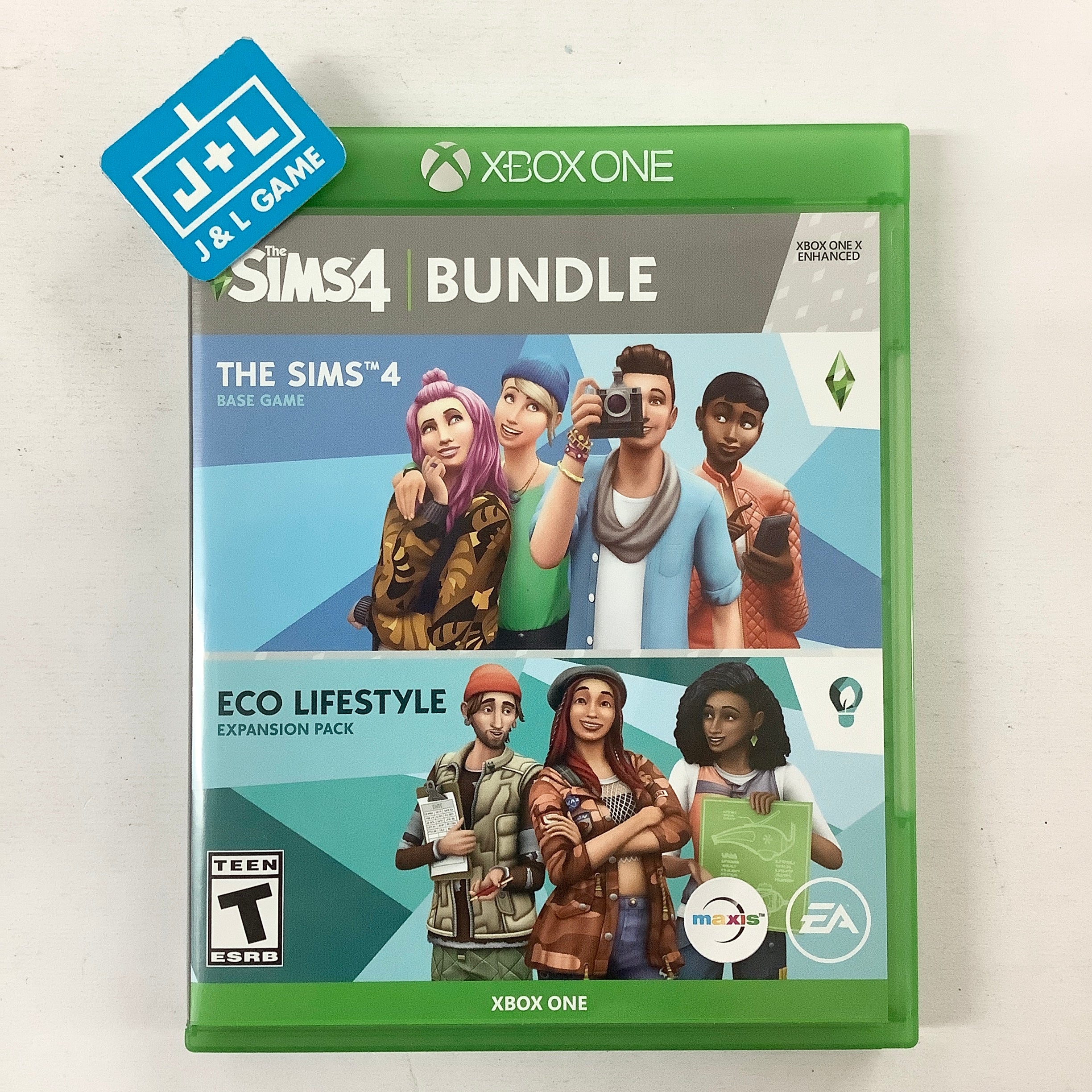 The Sims 4 Plus Eco Lifestyle Bundle - (XB1) Xbox One [Pre-Owned] Video Games Electronic Arts   