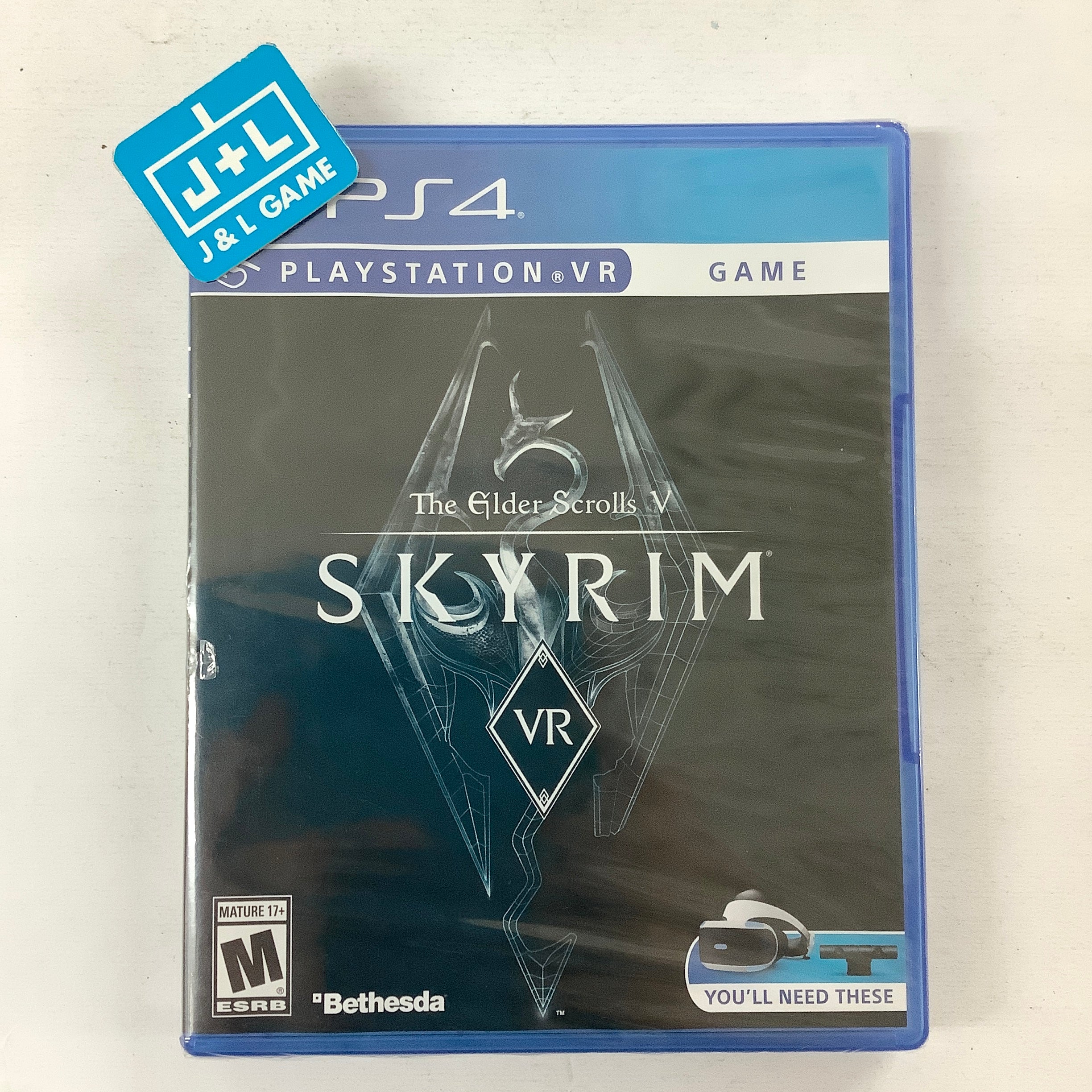 The Elder Scrolls V: Skyrim VR - (PS4) PlayStation 4 Video Games Bethesda Softworks   