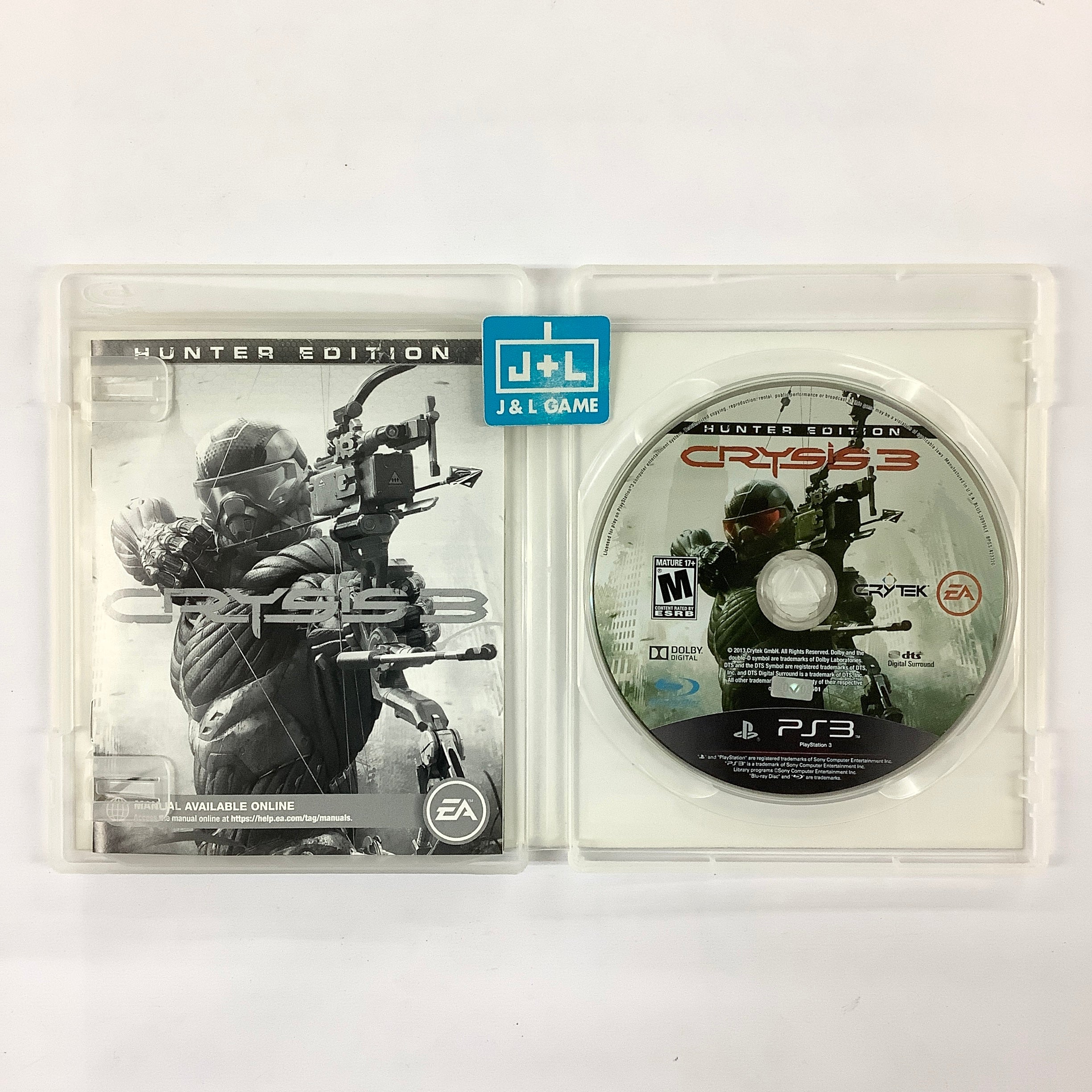 Crysis 3 (Hunter Edition) - (PS3) PlayStation 3 [Pre-Owned] Video Games EA Games   