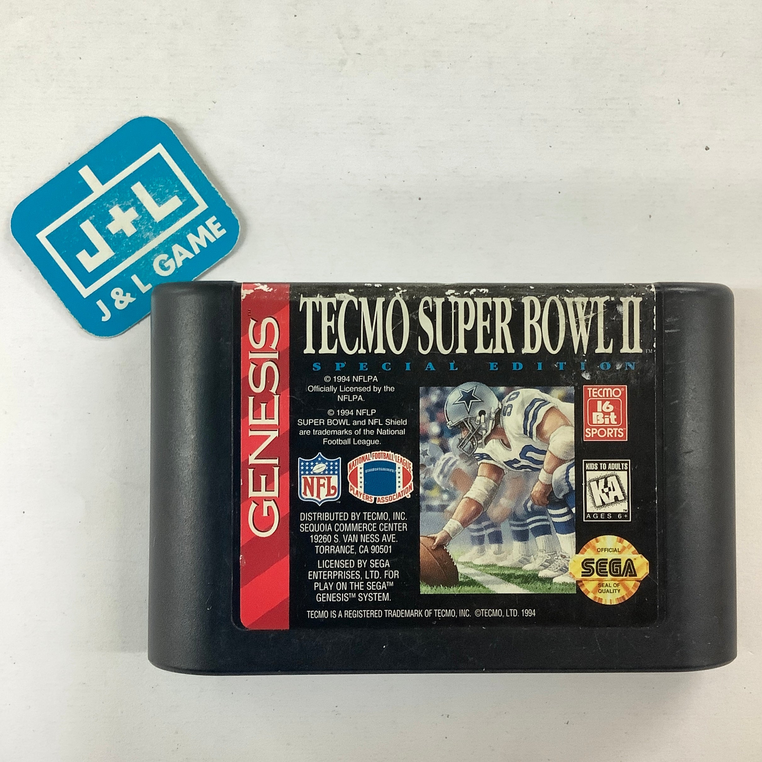 Tecmo Super Bowl II: Special Edition - SEGA Genesis [Pre-Owned] Video Games Tecmo   