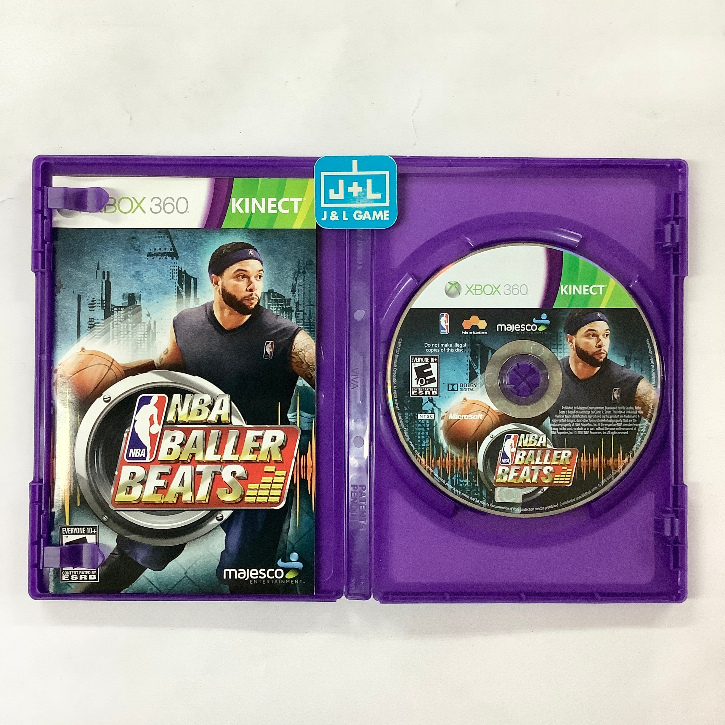 NBA Baller Beats (Kinect Required) - Xbox 360 [Pre-Owned] Video Games Majesco   