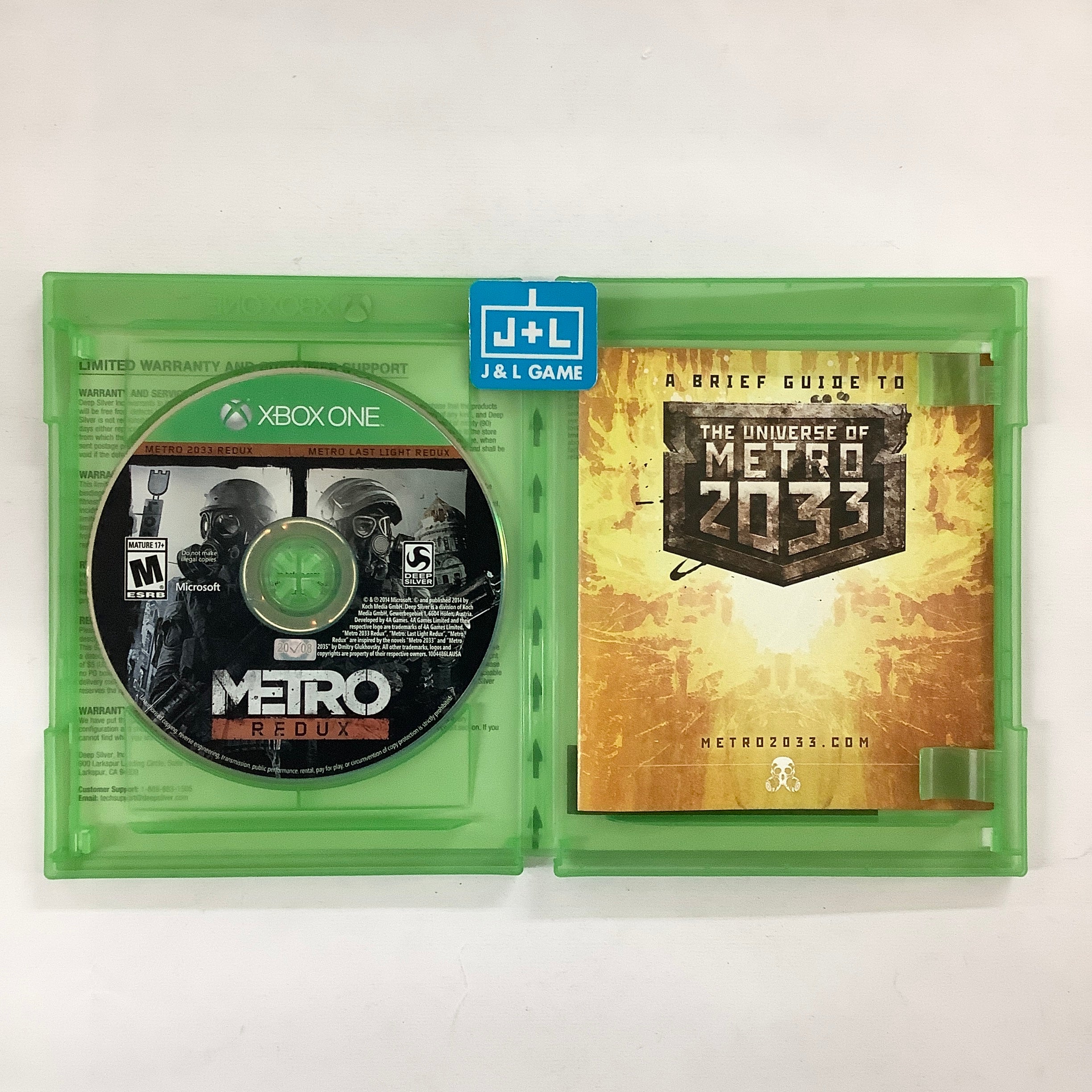 Metro Redux - (XB1) Xbox One [Pre-Owned] Video Games Deep Silver   