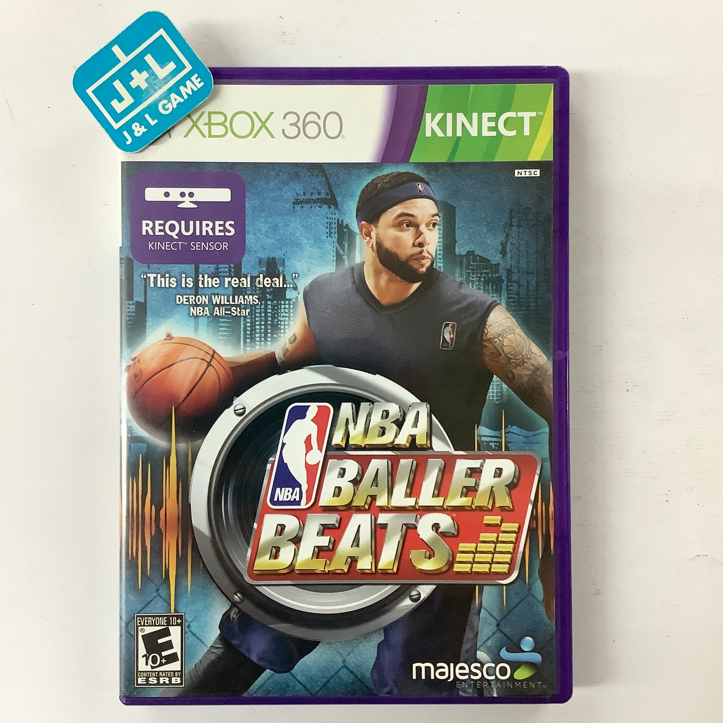 NBA Baller Beats (Kinect Required) - Xbox 360 [Pre-Owned] Video Games Majesco   