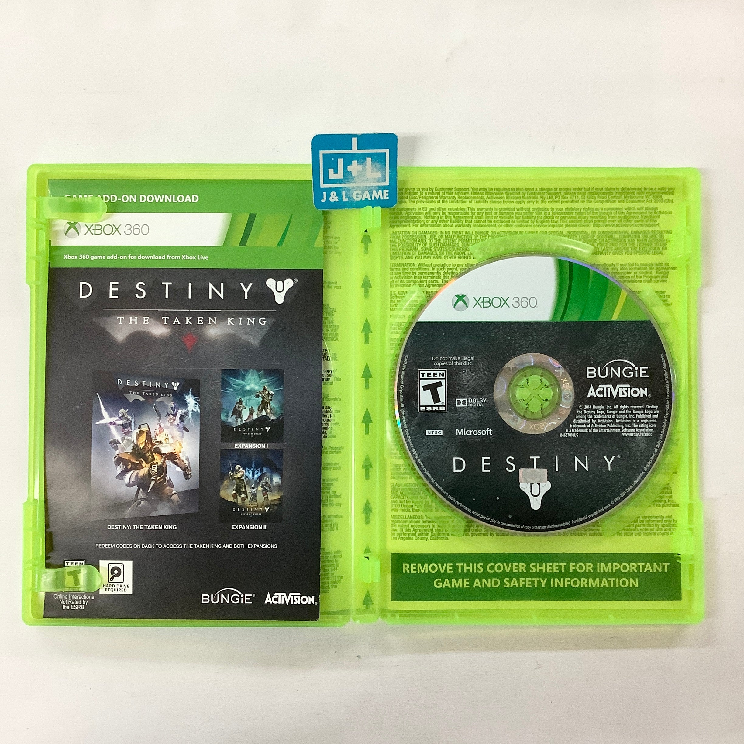 Destiny: The Taken King (Legendary Edition) - Xbox 360 [Pre-Owned] Video Games Activision   