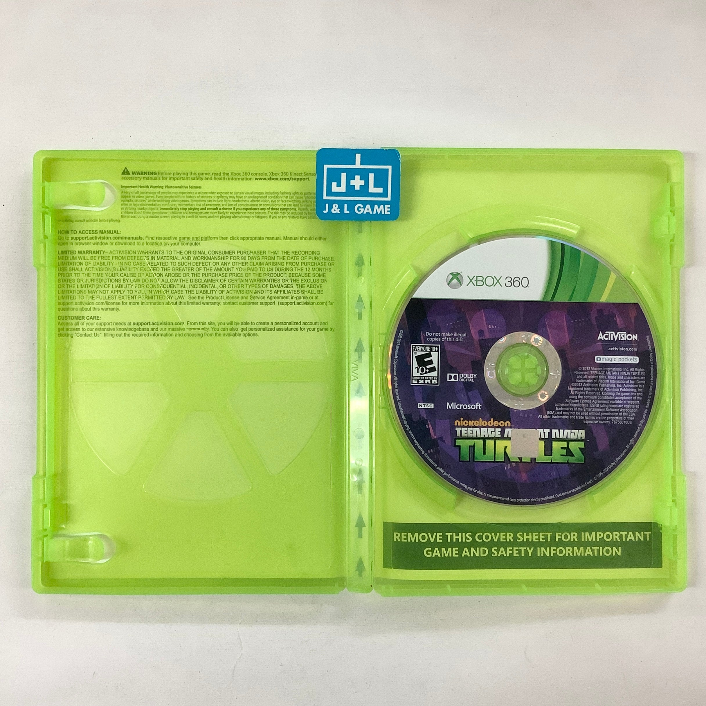 Teenage Mutant Ninja Turtles - Xbox 360 [Pre-Owned]