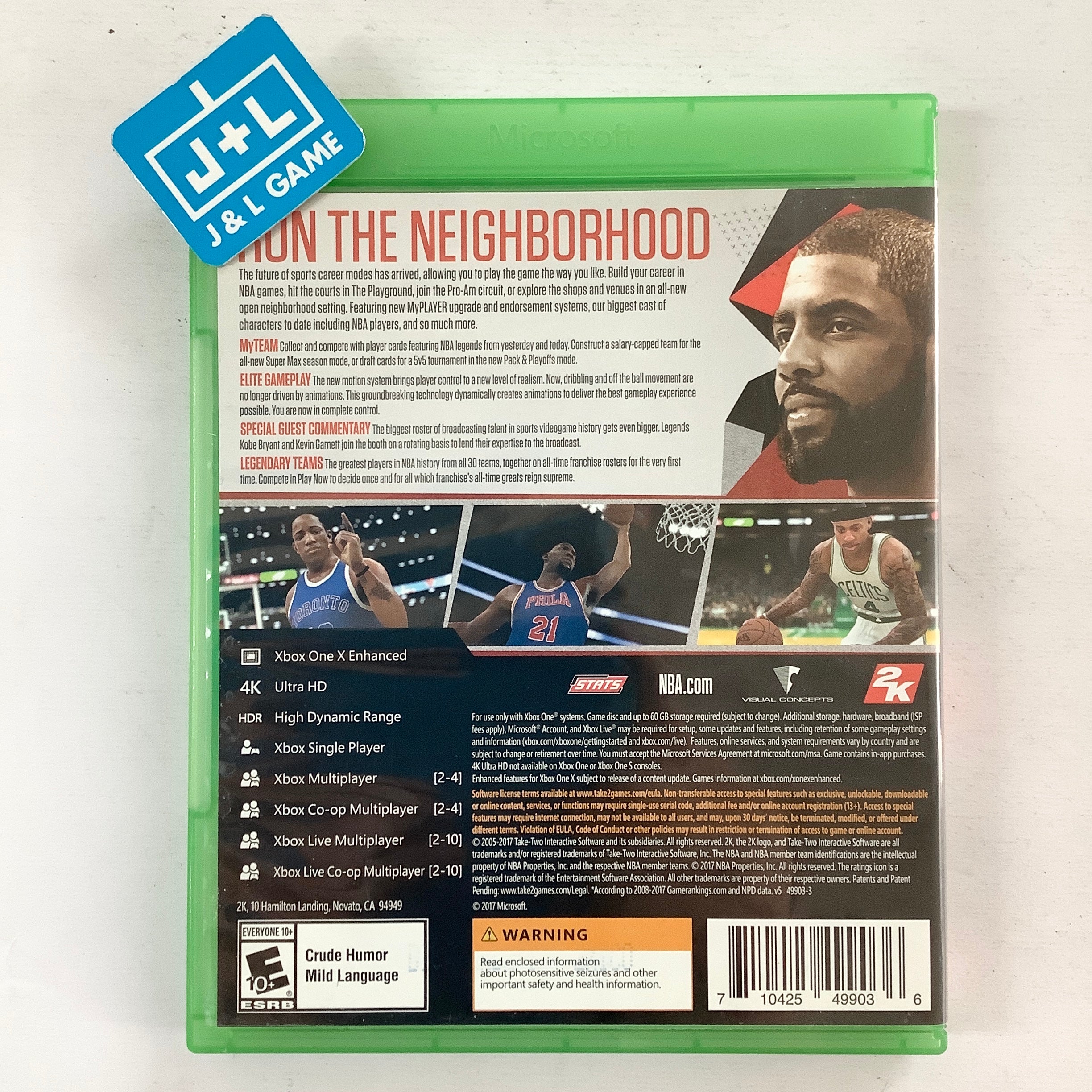 NBA 2K18 - (XB1) Xbox One [Pre-Owned] Video Games 2K Games   