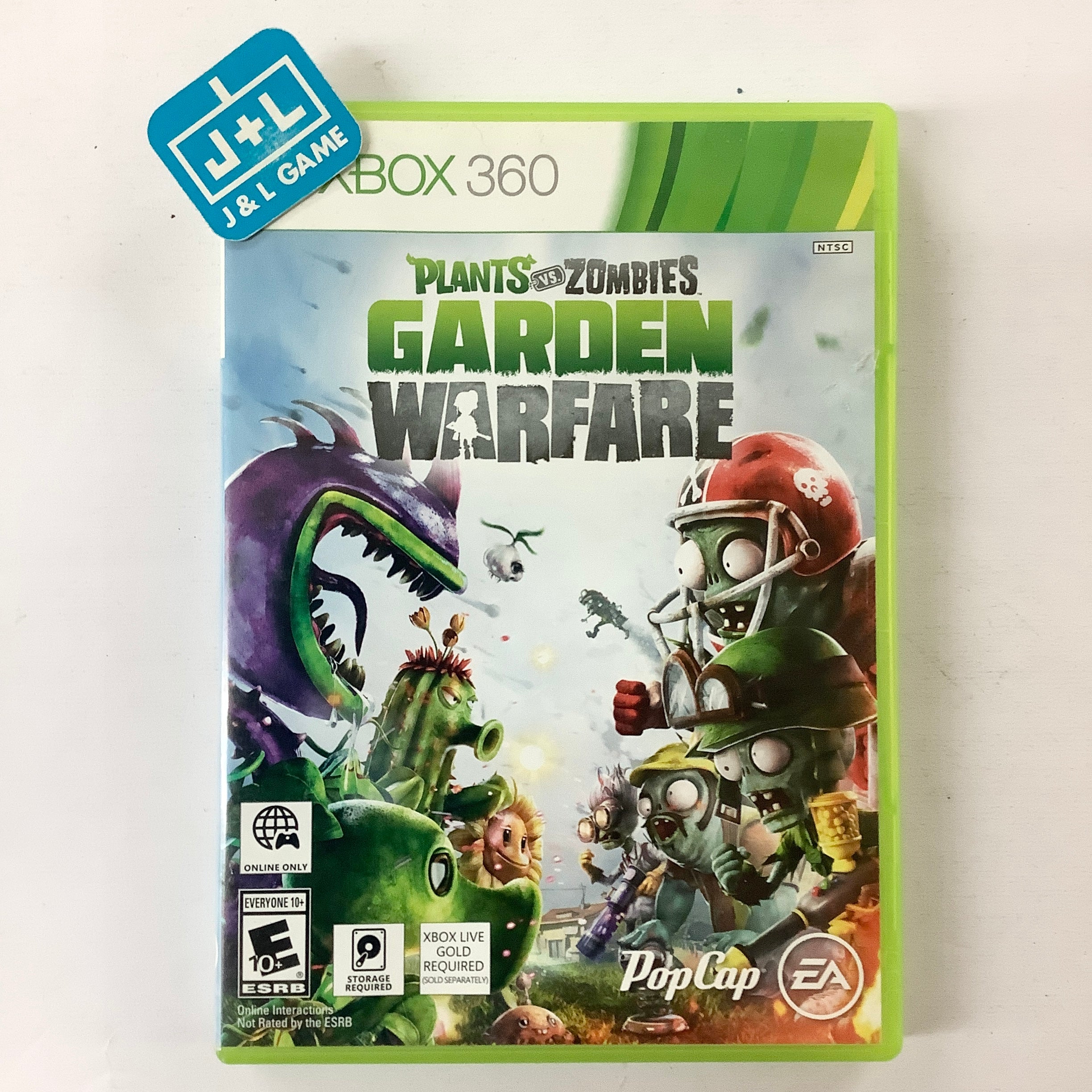 Plants vs Zombies: Garden Warfare - Xbox 360 [Pre-Owned] Video Games Electronic Arts   