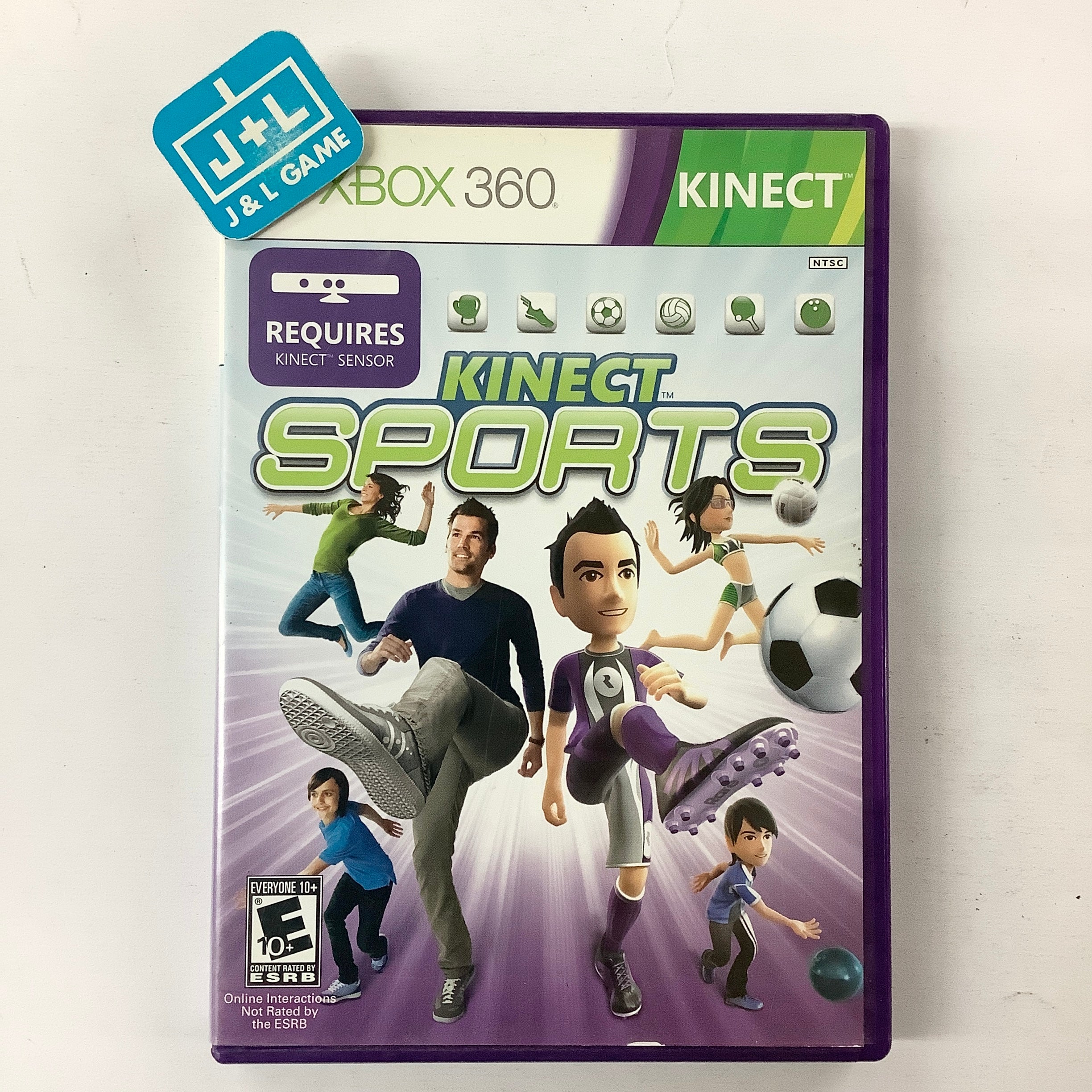 Kinect Sports (Kinect Required) - Xbox 360 [Pre-Owned] Video Games Microsoft Game Studios   