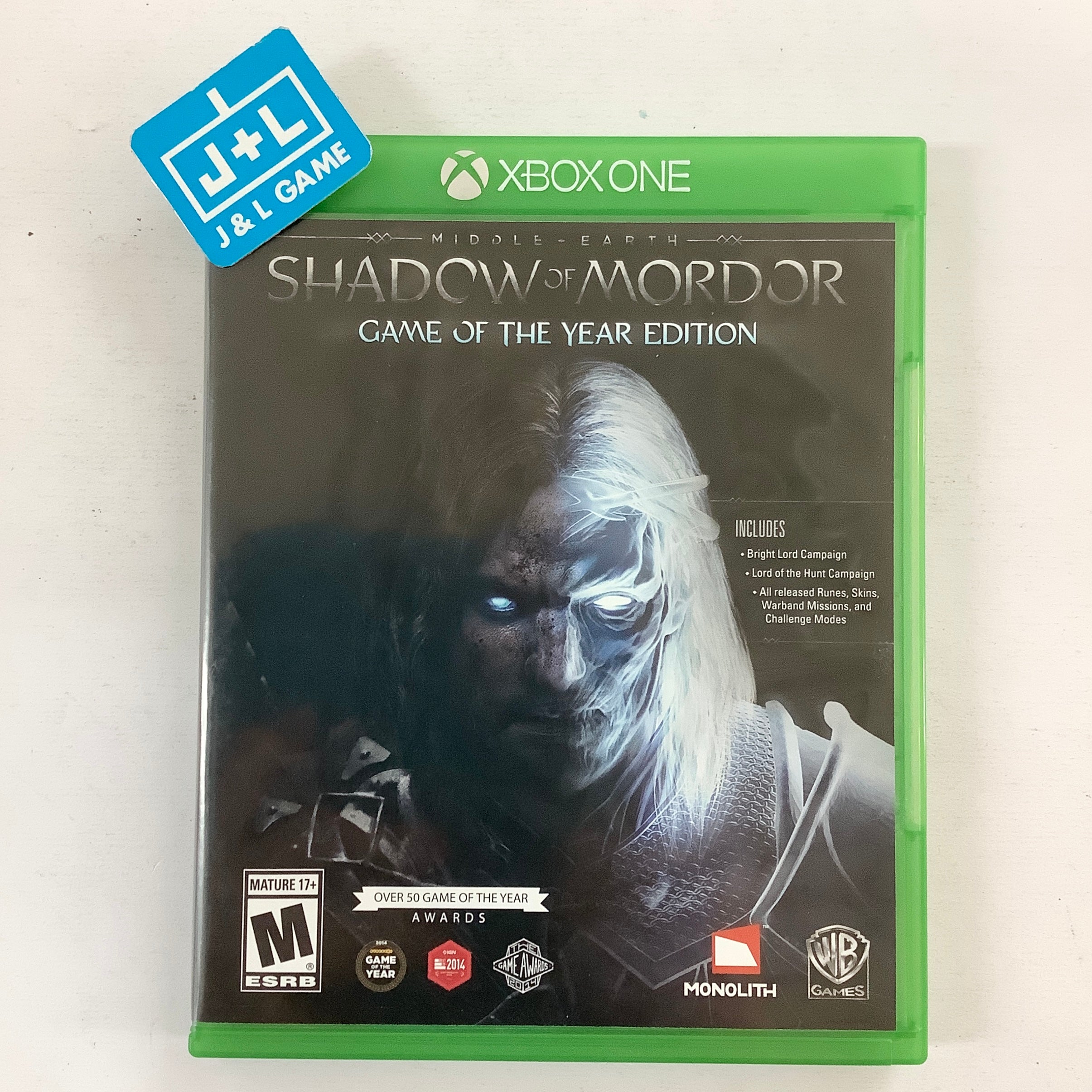 Middle-Earth: Shadow of Mordor (Game of the Year Edition) - (XB1) Xbox One [Pre-Owned] Video Games Warner Bros. Interactive Entertainment   