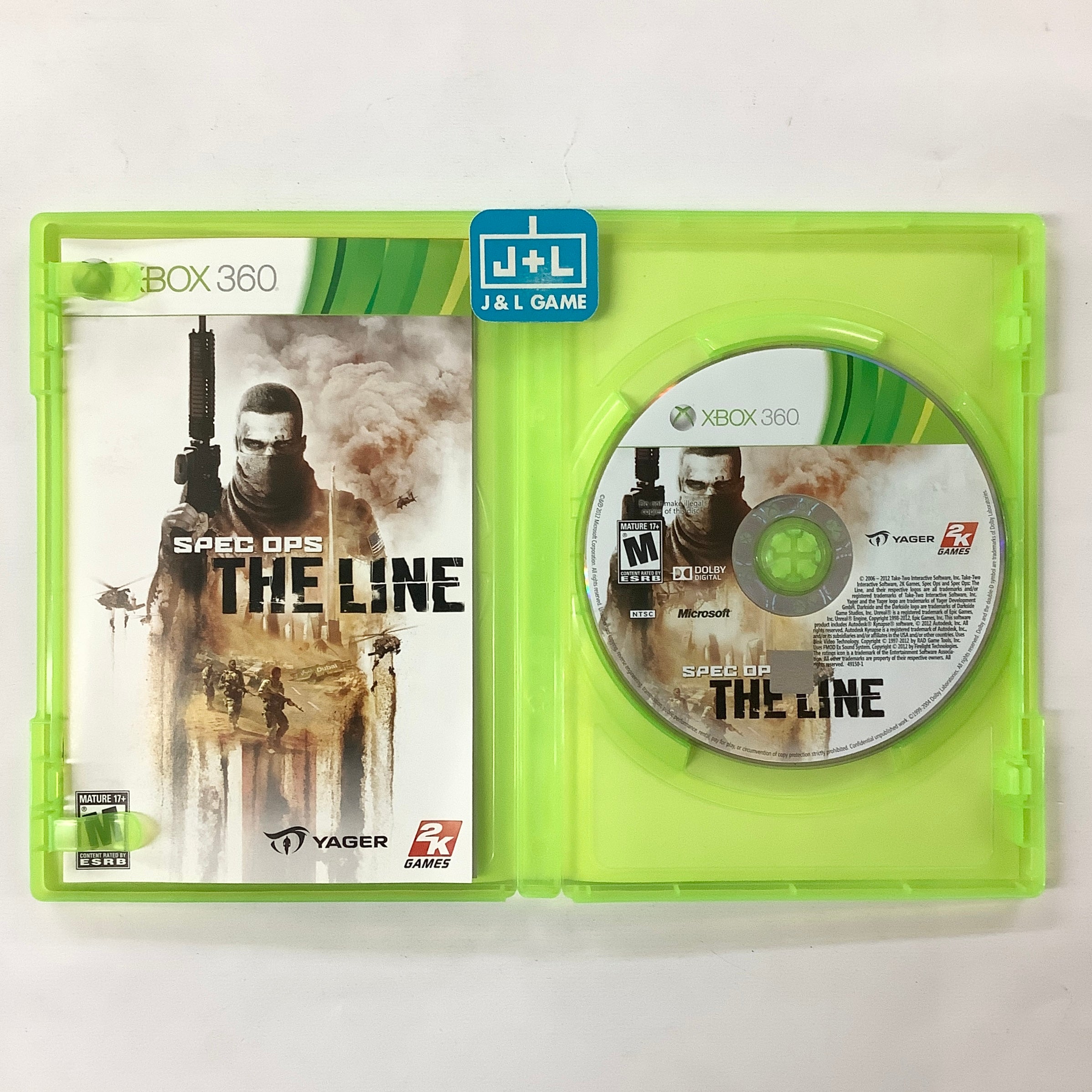 Spec Ops: The Line - Xbox 360 [Pre-Owned] Video Games 2K Games   