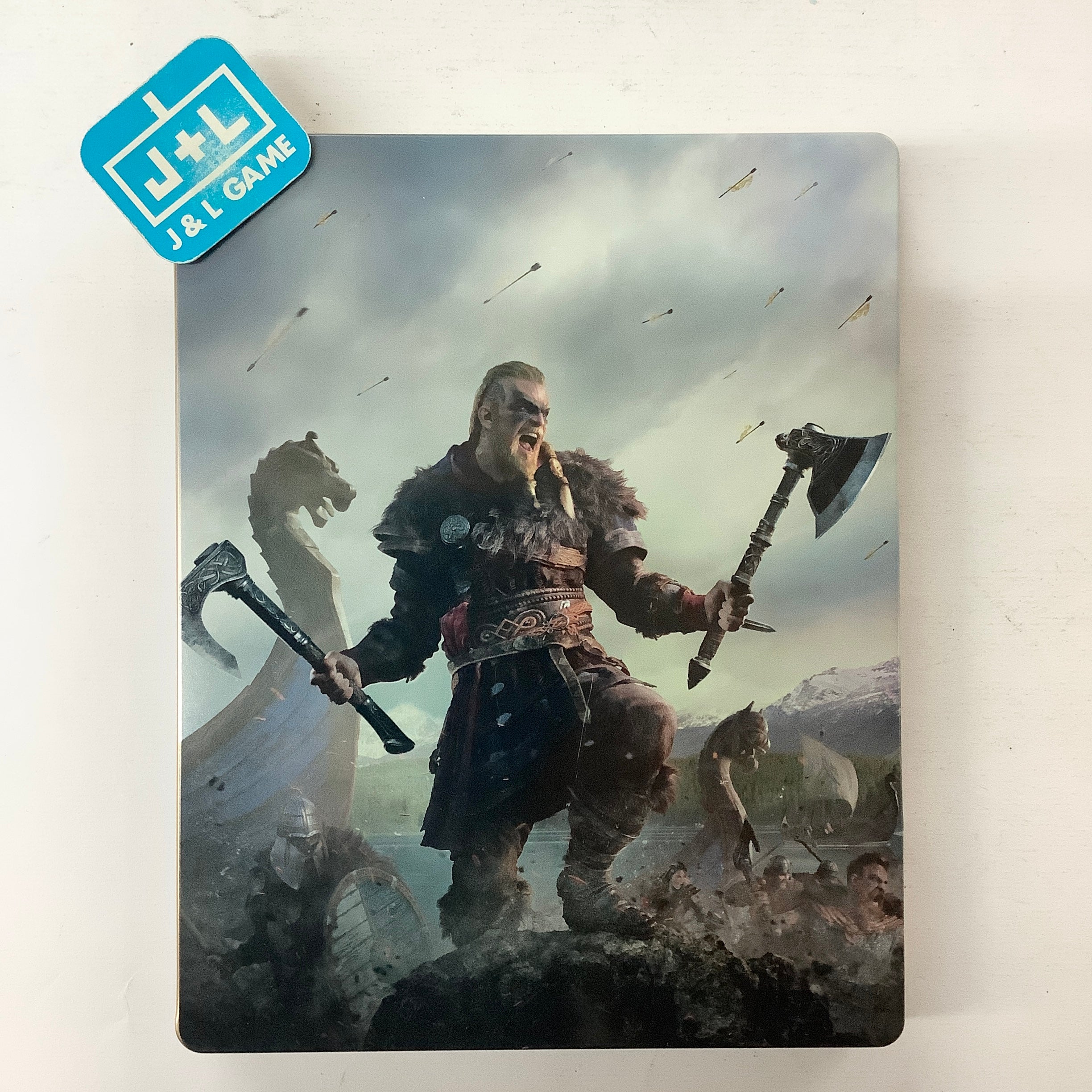 Assassin's Creed Valhalla (Gold Edition Steelbook) - (XSX) Xbox Series X [Pre-Owned] Video Games Ubisoft   