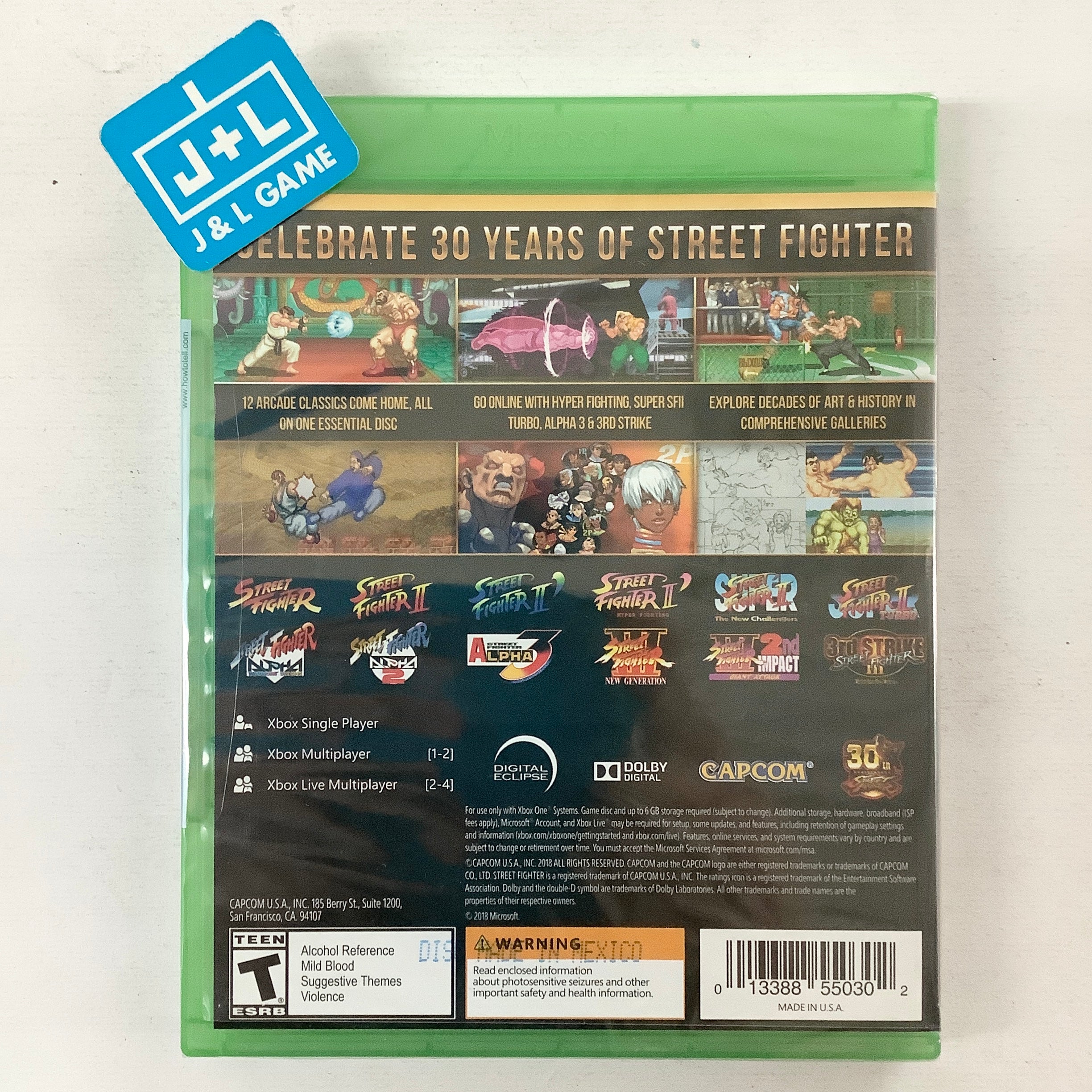 Street Fighter 30th Anniversary Collection - (XB1) Xbox One Video Games Capcom   