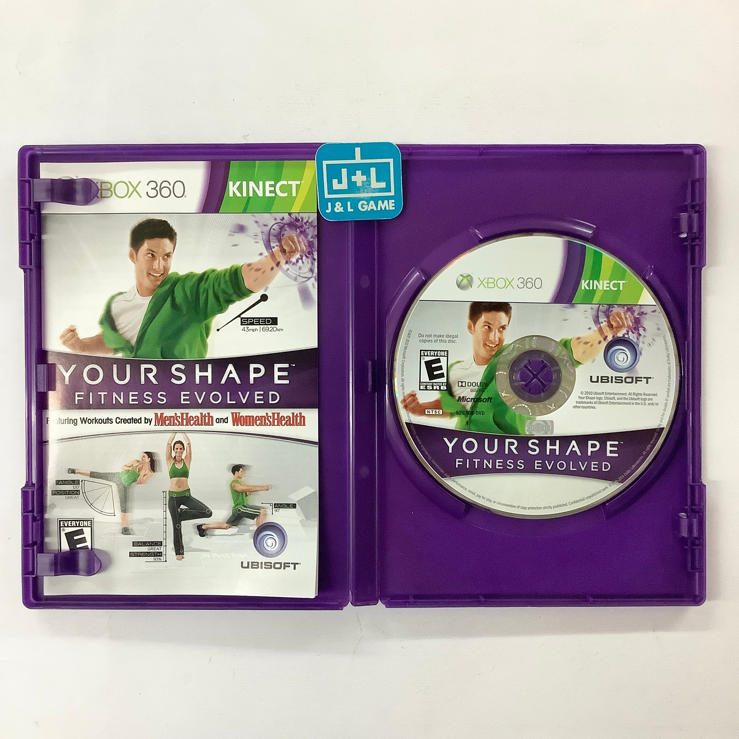 Your Shape: Fitness Evolved (Kinect Required) - Xbox 360 [Pre-Owned] Video Games Ubisoft   