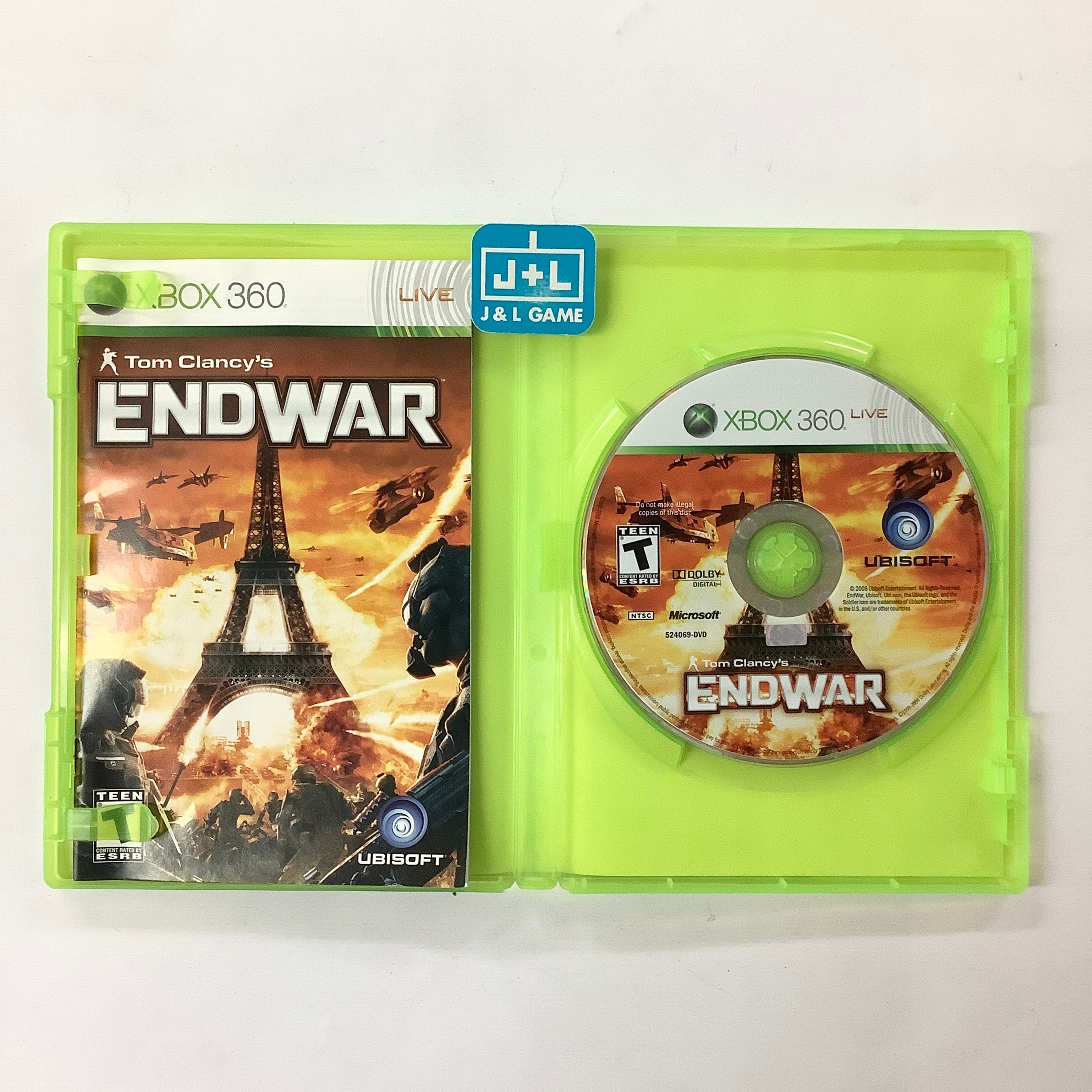 Tom Clancy's EndWar - Xbox 360 [Pre-Owned] Video Games Ubisoft   