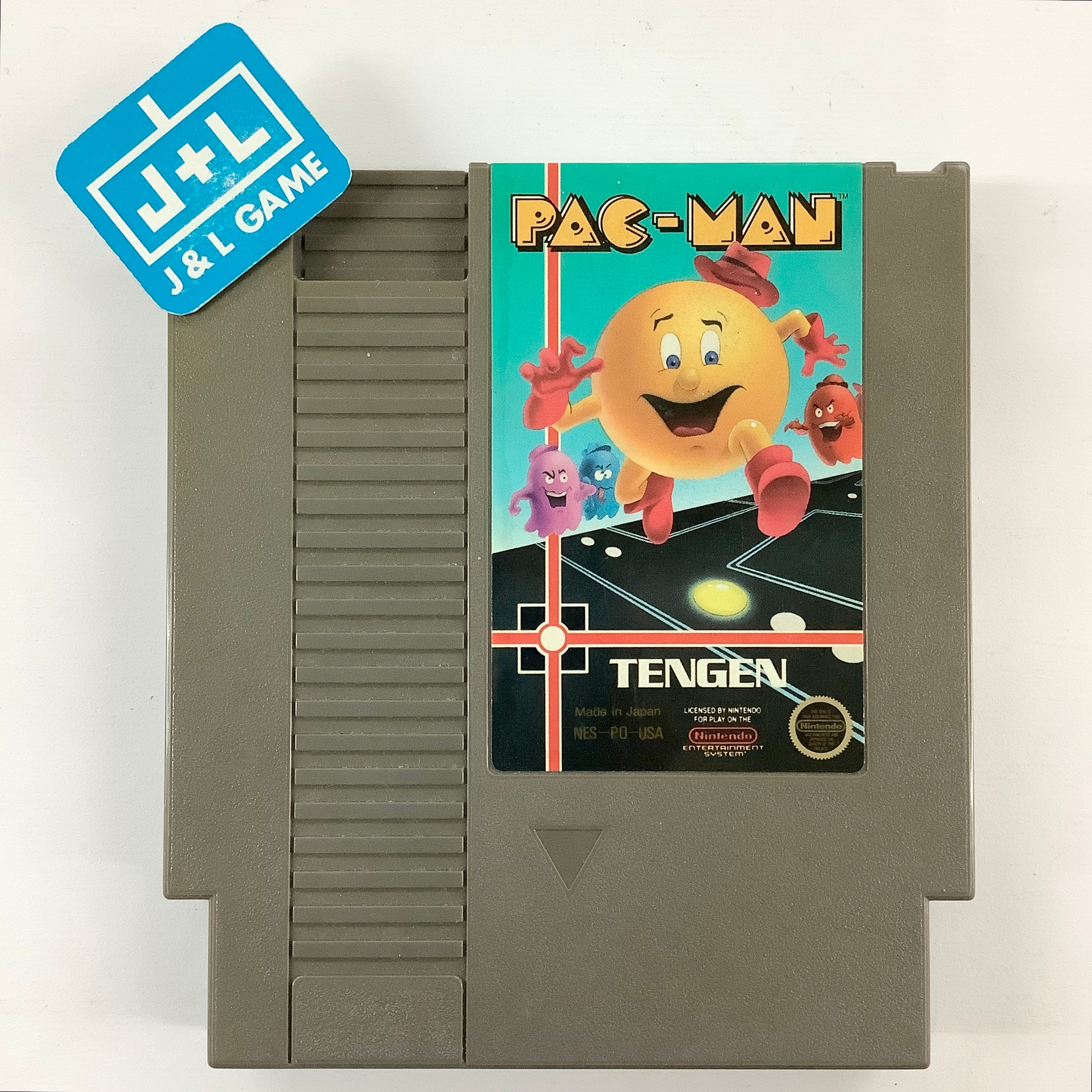 Pac-Man (Tengen) - (NES) Nintendo Entertainment System [Pre-Owned] Video Games Tengen   