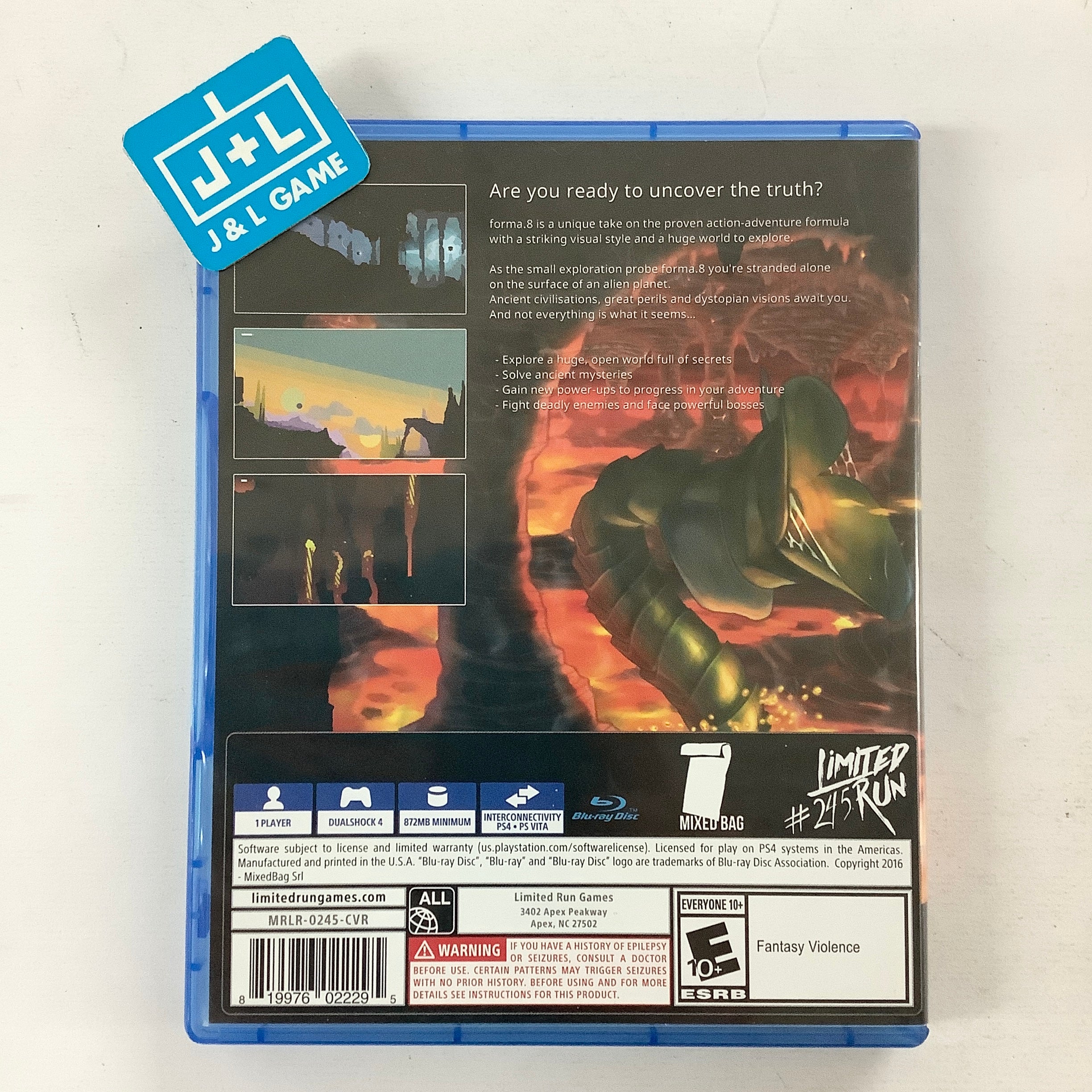 Forma.8 (Limited Run #245) - (PS4) PlayStation 4 Video Games Limited Run Games   