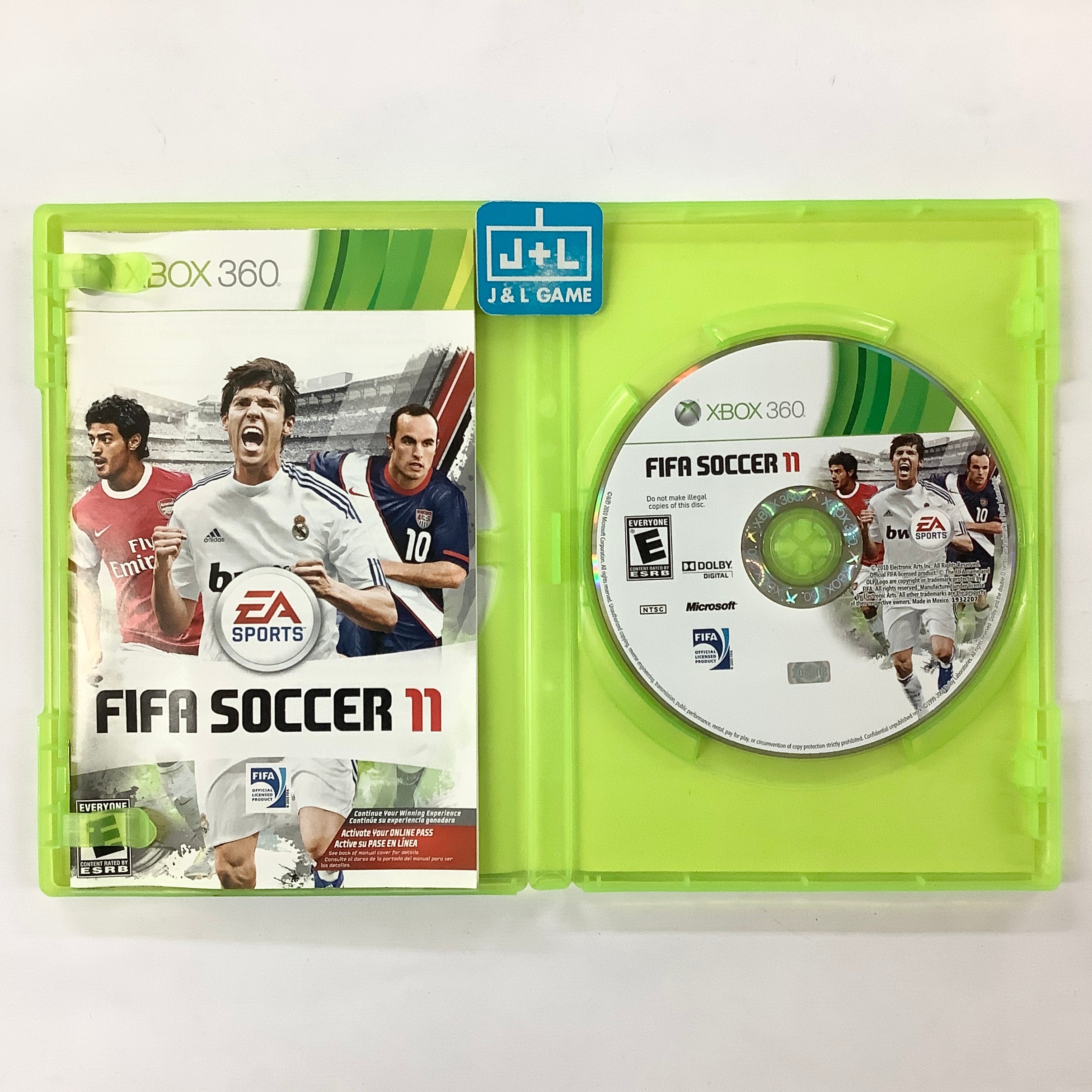 FIFA Soccer 11 - Xbox 360 [Pre-Owned] Video Games Electronic Arts   