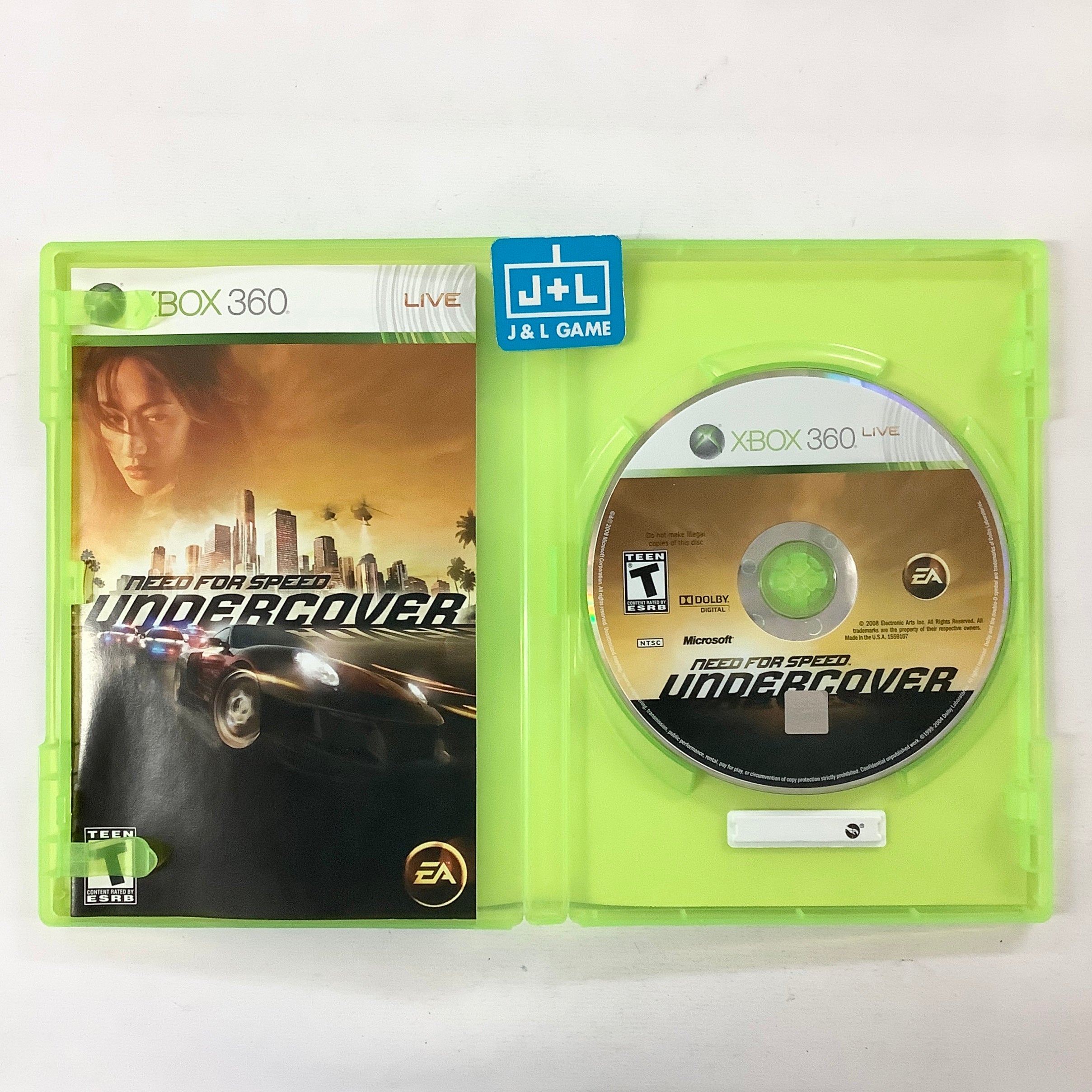 Need for Speed Undercover - Xbox 360 [Pre-Owned] Video Games Electronic Arts   