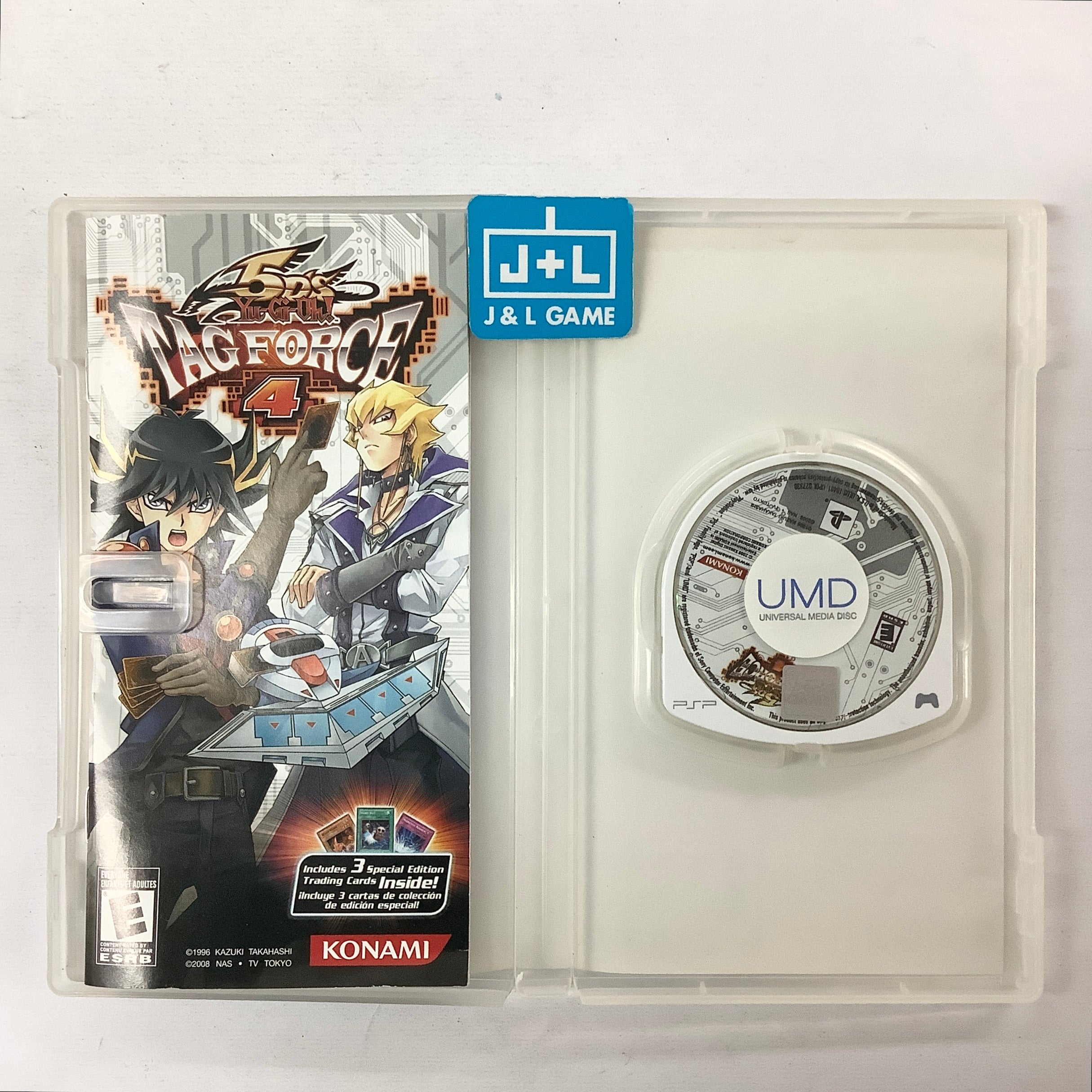 Yu-Gi-Oh! 5D's Tagforce 4 - Sony PSP [Pre-Owned] Video Games Konami   