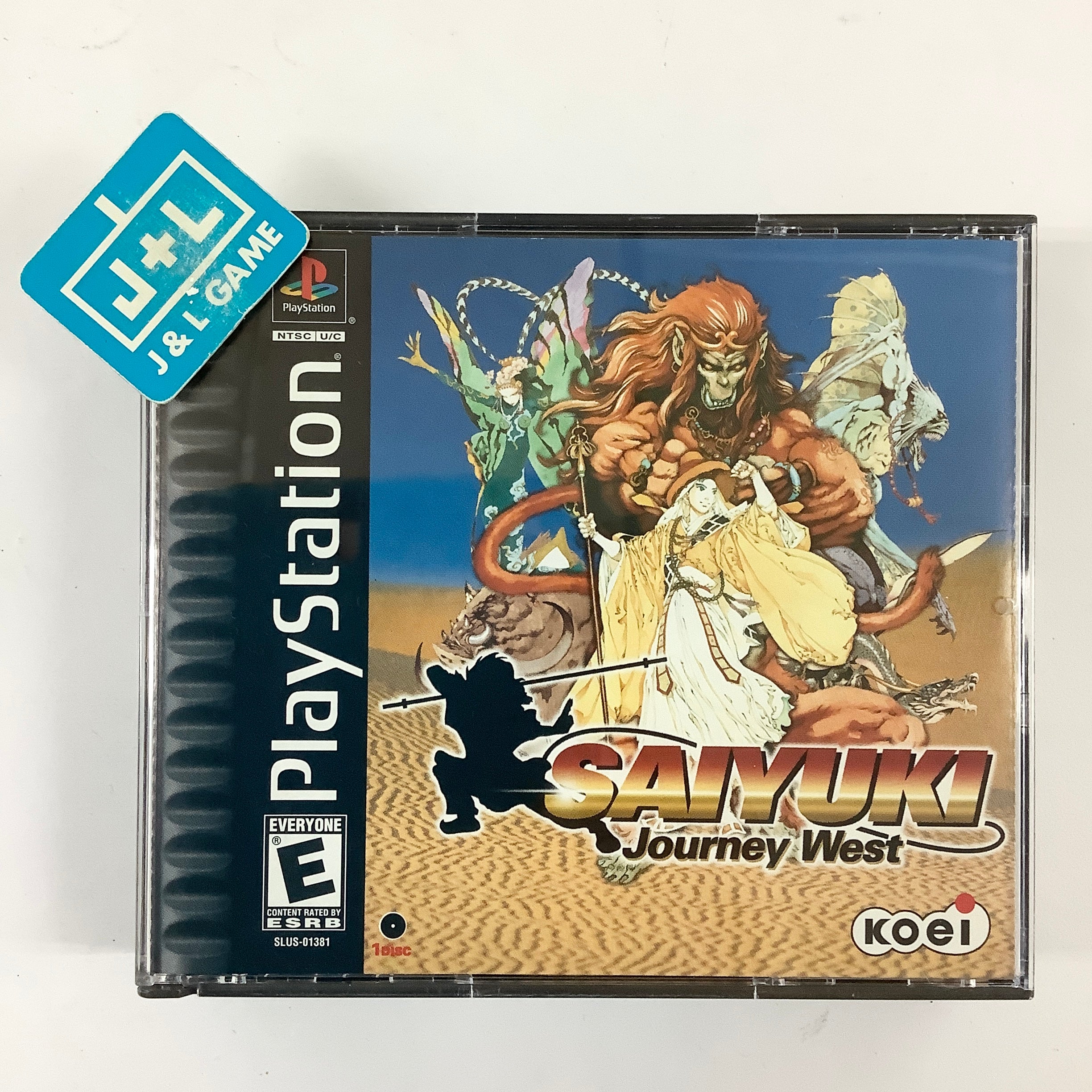 Saiyuki: Journey West - (PS1) PlayStation 1 [Pre-Owned] Video Games Koei   