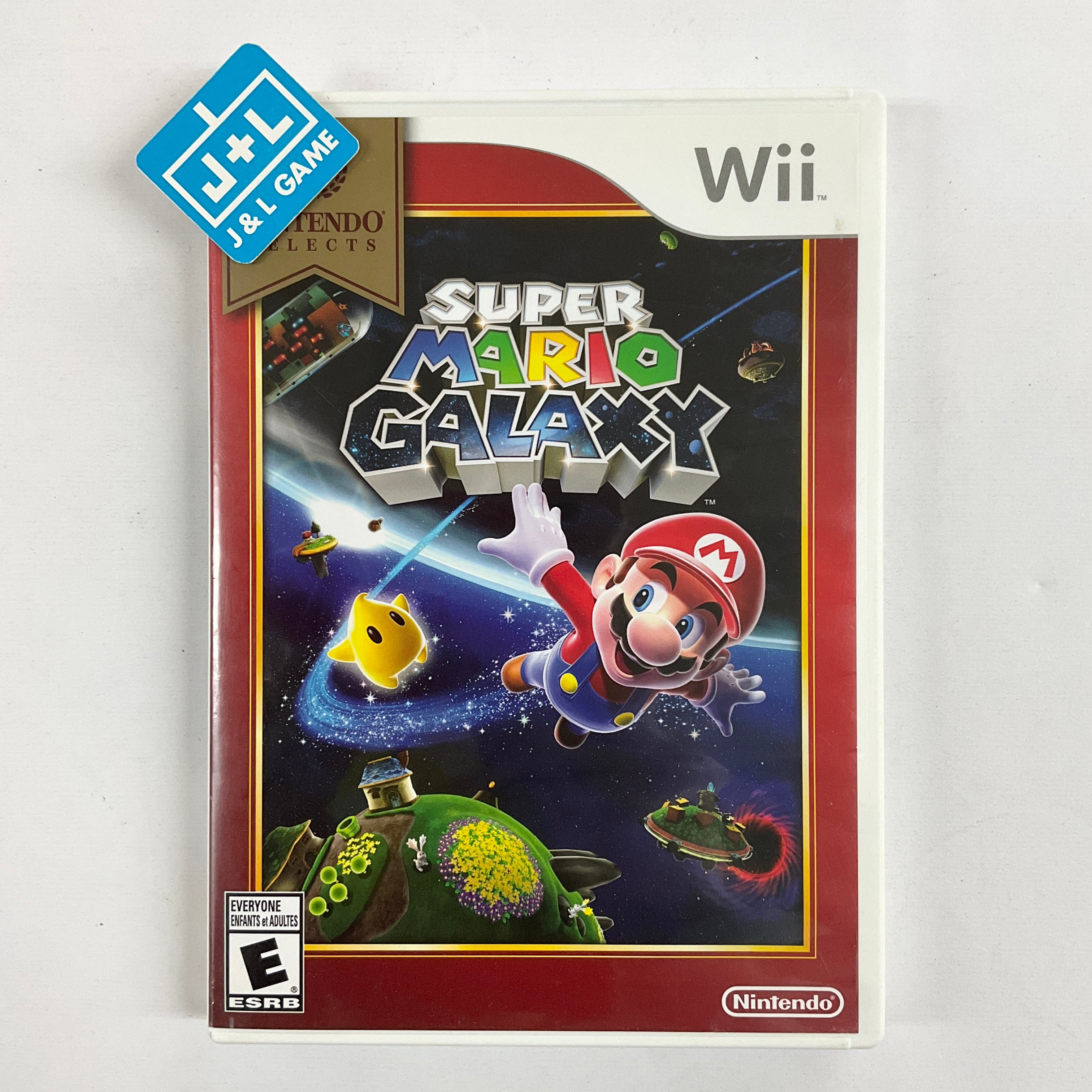 Super Mario Galaxy (Nintendo Selects) - Nintendo Wii [Pre-Owned] Video Games Nintendo   