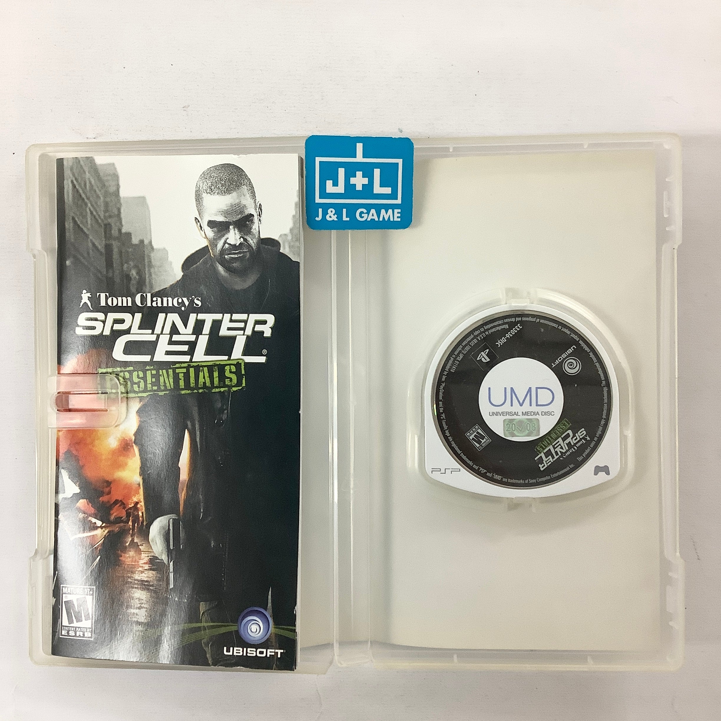 Tom Clancy's Splinter Cell Essentials - Sony PSP [Pre-Owned] Video Games Ubisoft   