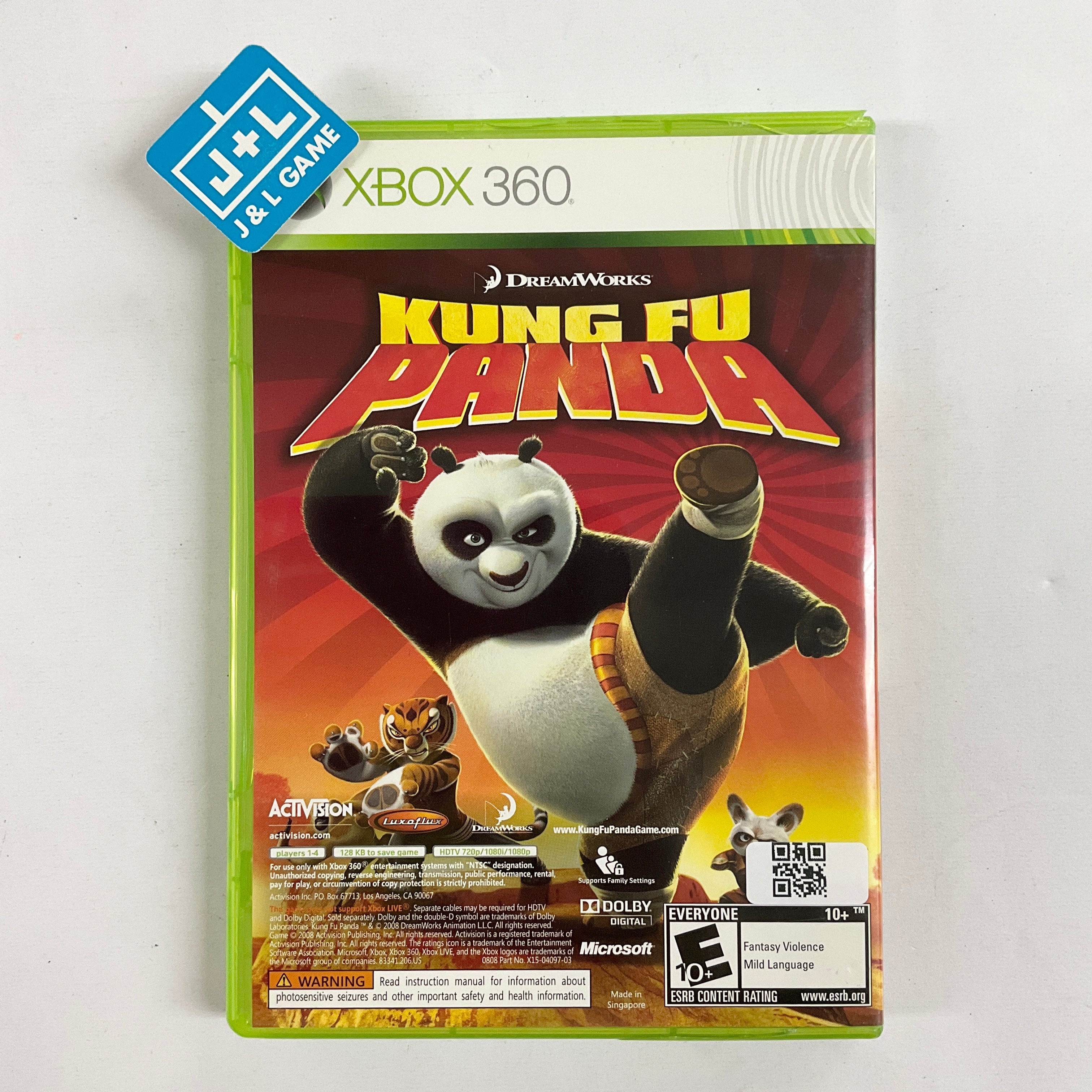 LEGO Indiana Jones: The Original Adventures / DreamWorks Kung Fu Panda - Xbox 360 [Pre-Owned] Video Games Microsoft Game Studios   