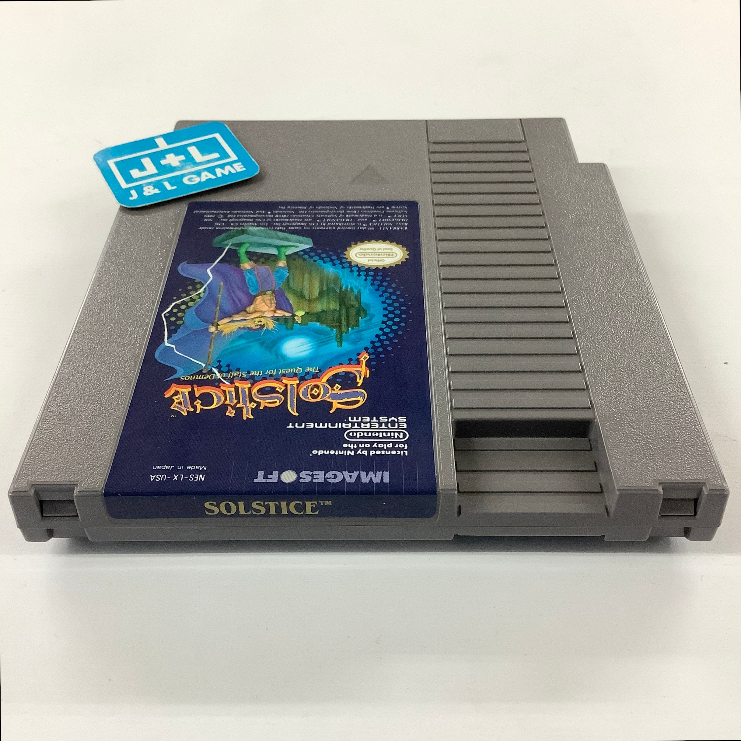 Solstice: The Quest for the Staff of Demnos - (NES) Nintendo Entertainment System [Pre-Owned] Video Games Sony Imagesoft   