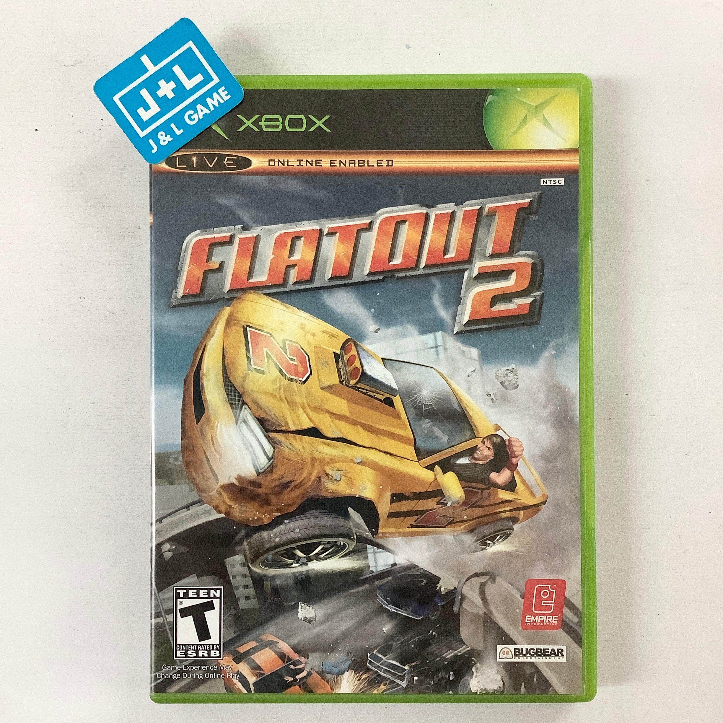 FlatOut 2 - (XB) Xbox [Pre-Owned] Video Games Vivendi Games   