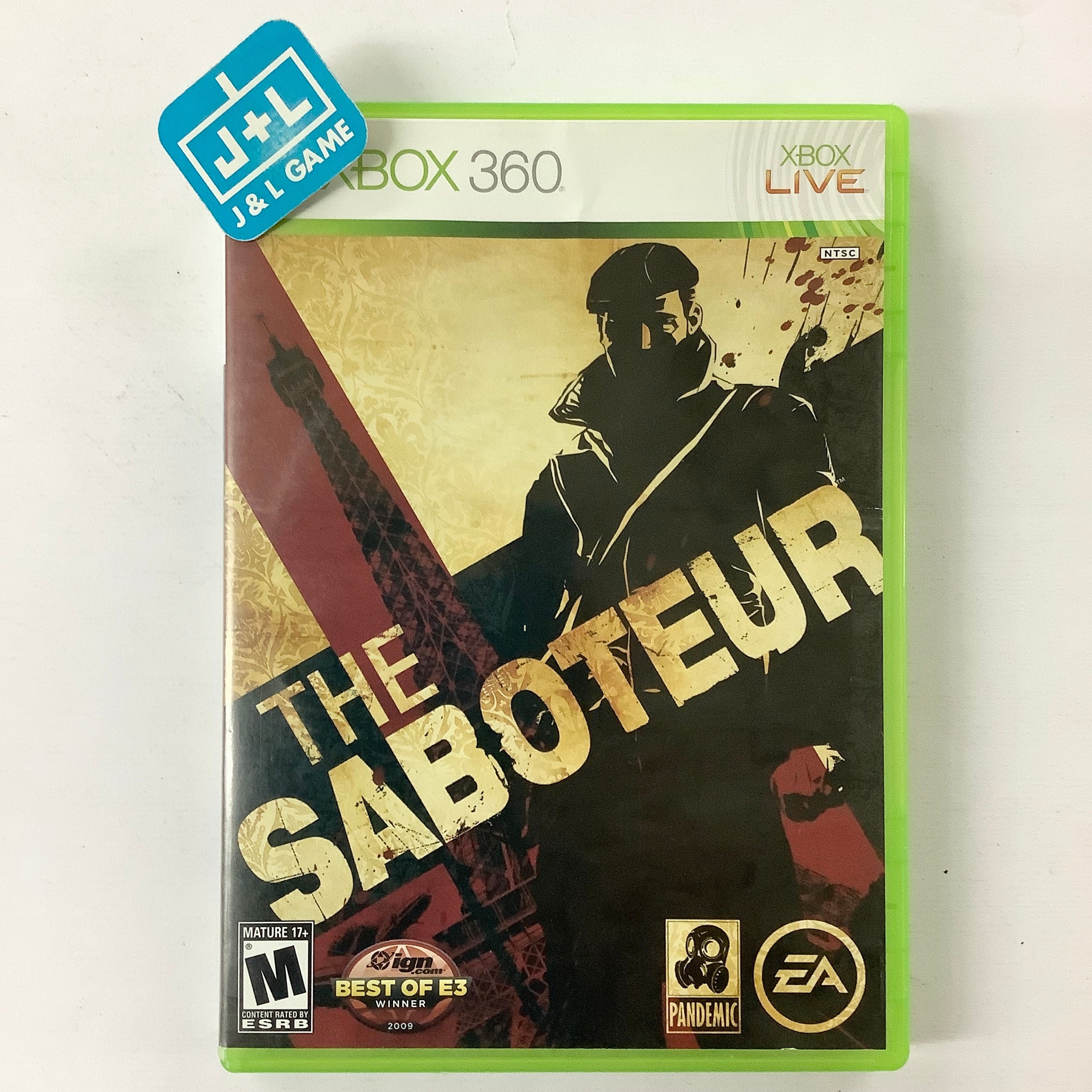 The Saboteur - Xbox 360 [Pre-Owned] Video Games Electronic Arts   