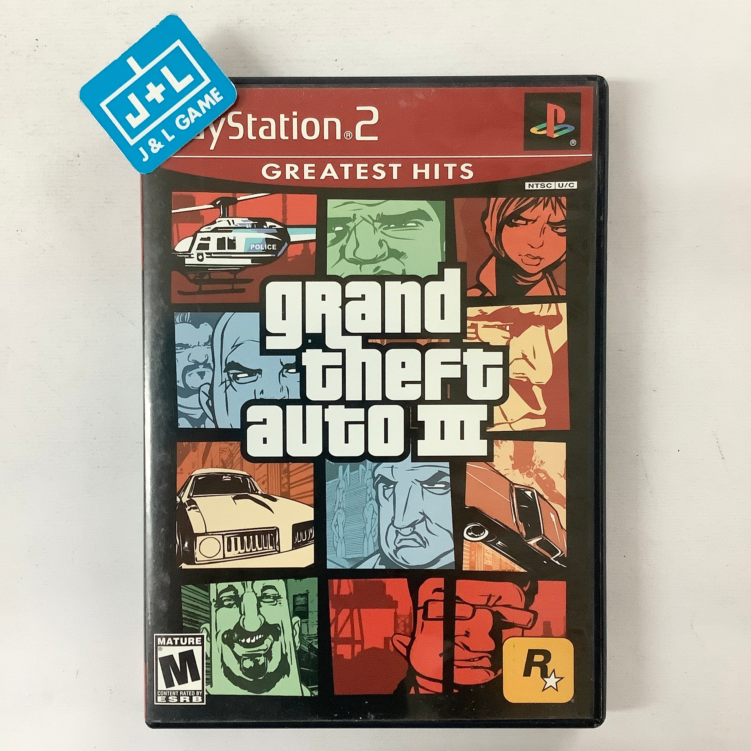 Grand Theft Auto III (Greatest Hits) - (PS2) PlayStation 2 [Pre-Owned] Video Games Rockstar Games   