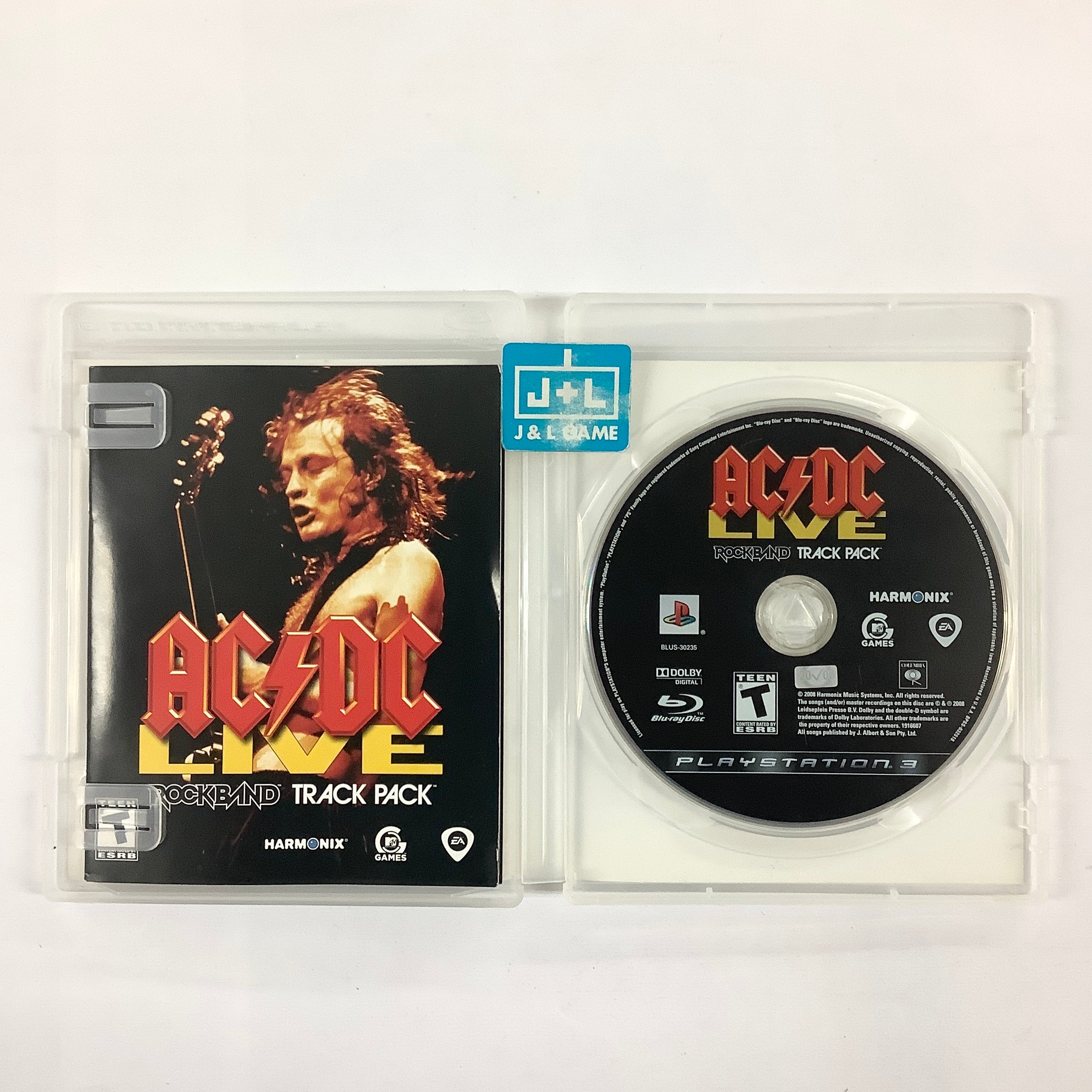 Rock Band Track Pack: AC/DC Live - (PS3) PlayStation 3 [Pre-Owned] Video Games MTV Games   