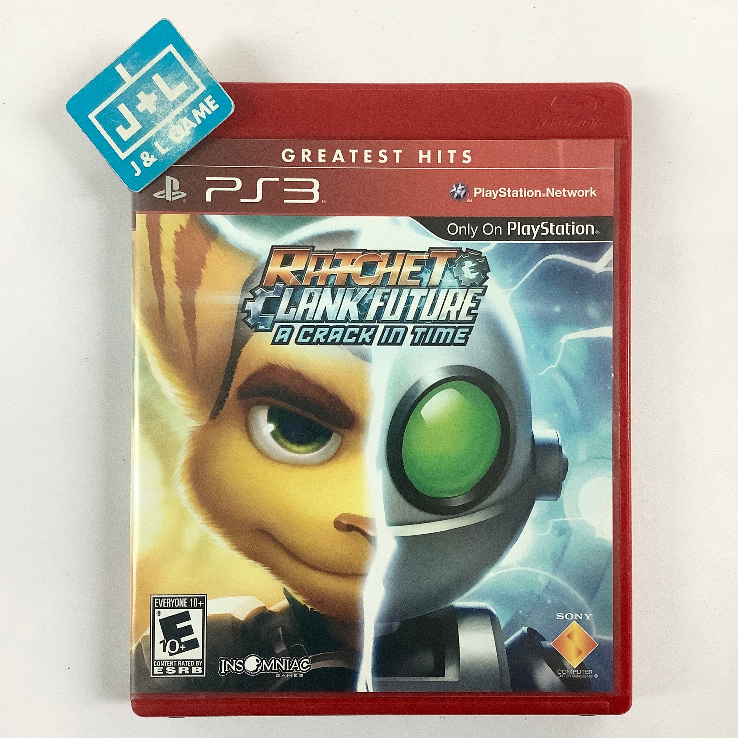 Ratchet & Clank Future: A Crack in Time (Greatest Hits) - (PS3) PlayStation 3 [Pre-Owned] Video Games SCEA   