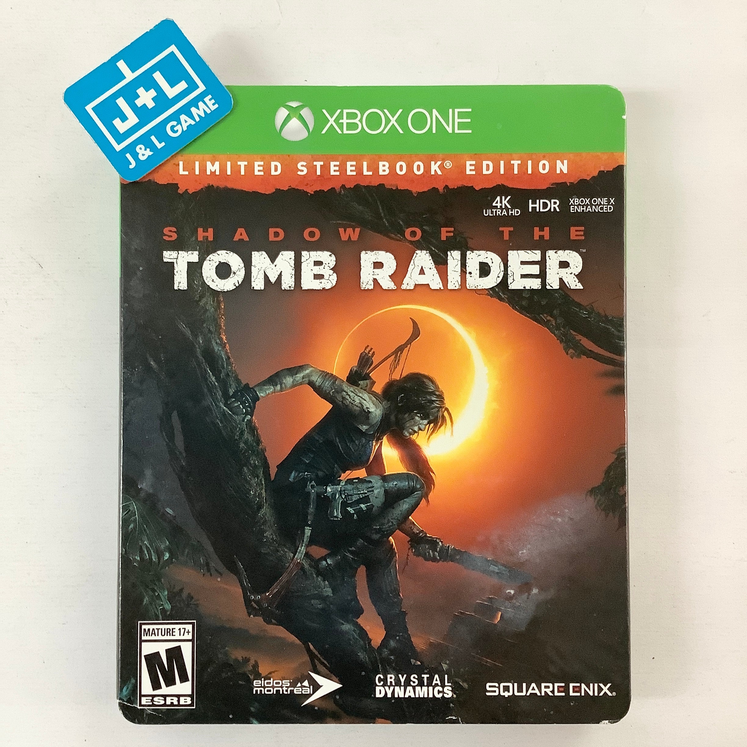 Shadow of the Tomb Raider (Limited SteelBook Edition) - (XB1) Xbox One [Pre-Owned] Video Games Square Enix   